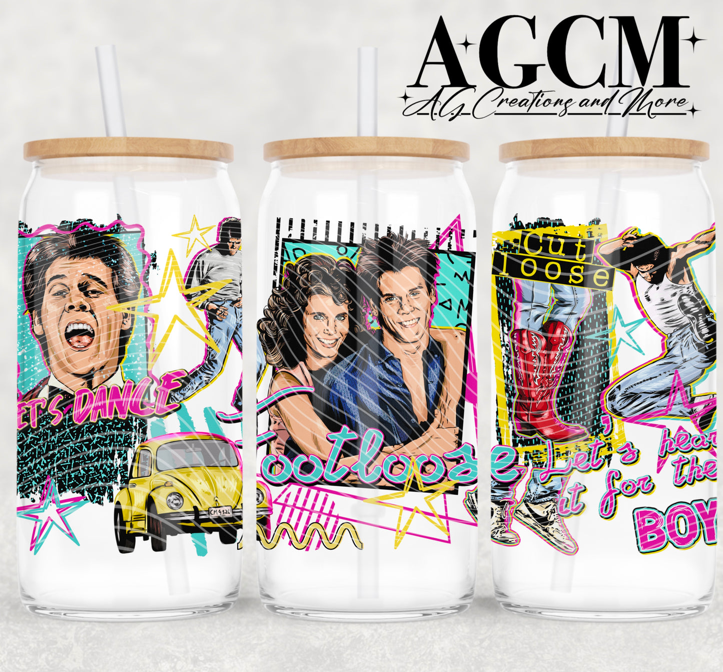 Cut Loose 16oz Libby wrap PNG