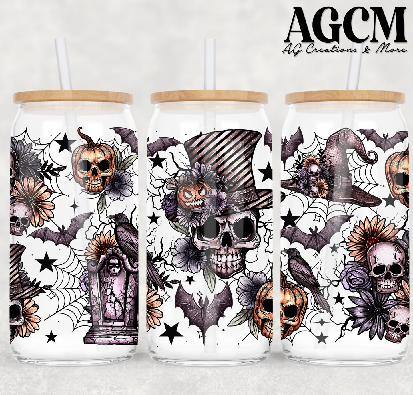 Top Hat Skull Libby wrap Png