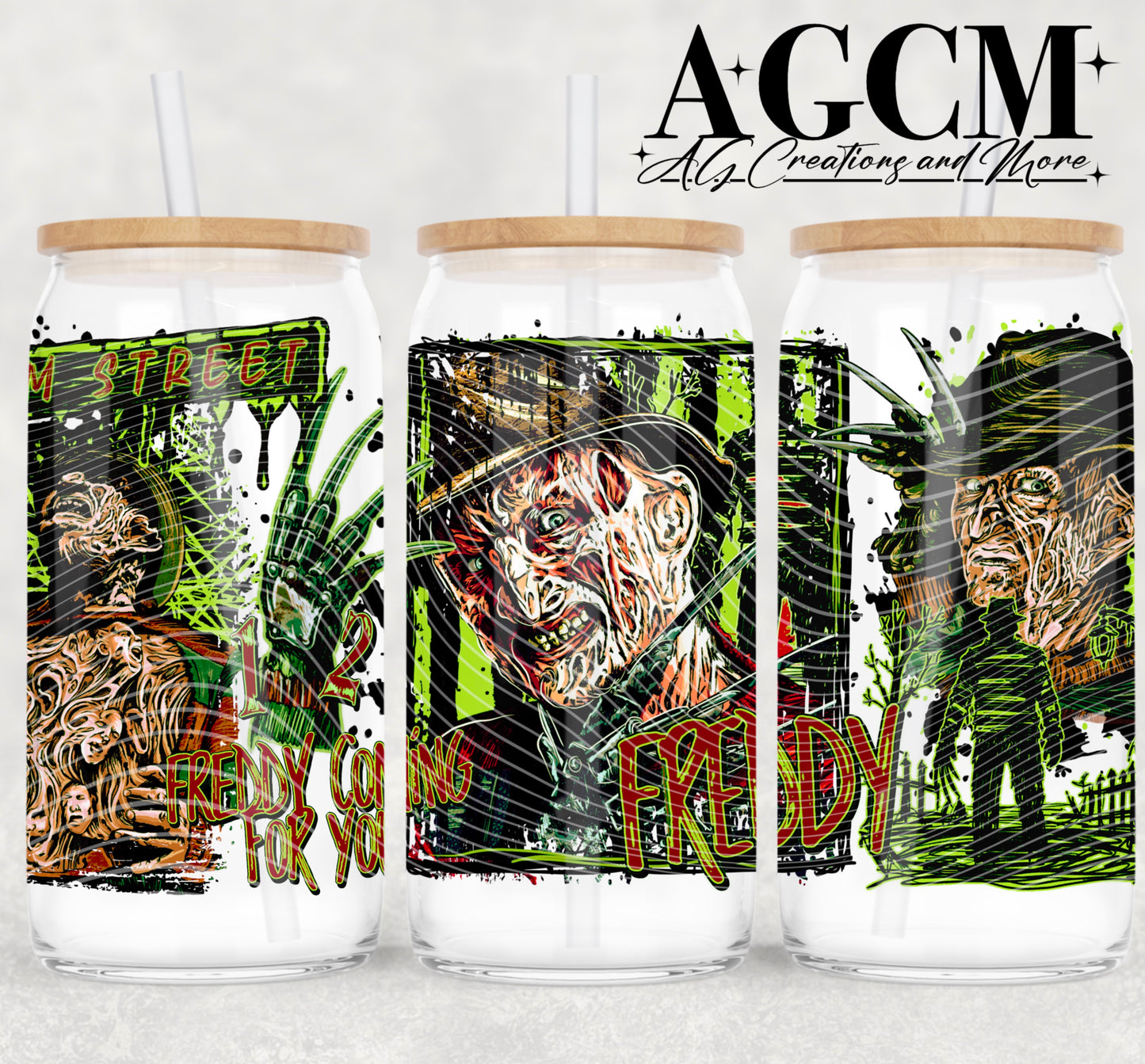 Elm Street 16oz Libby wrap PNG