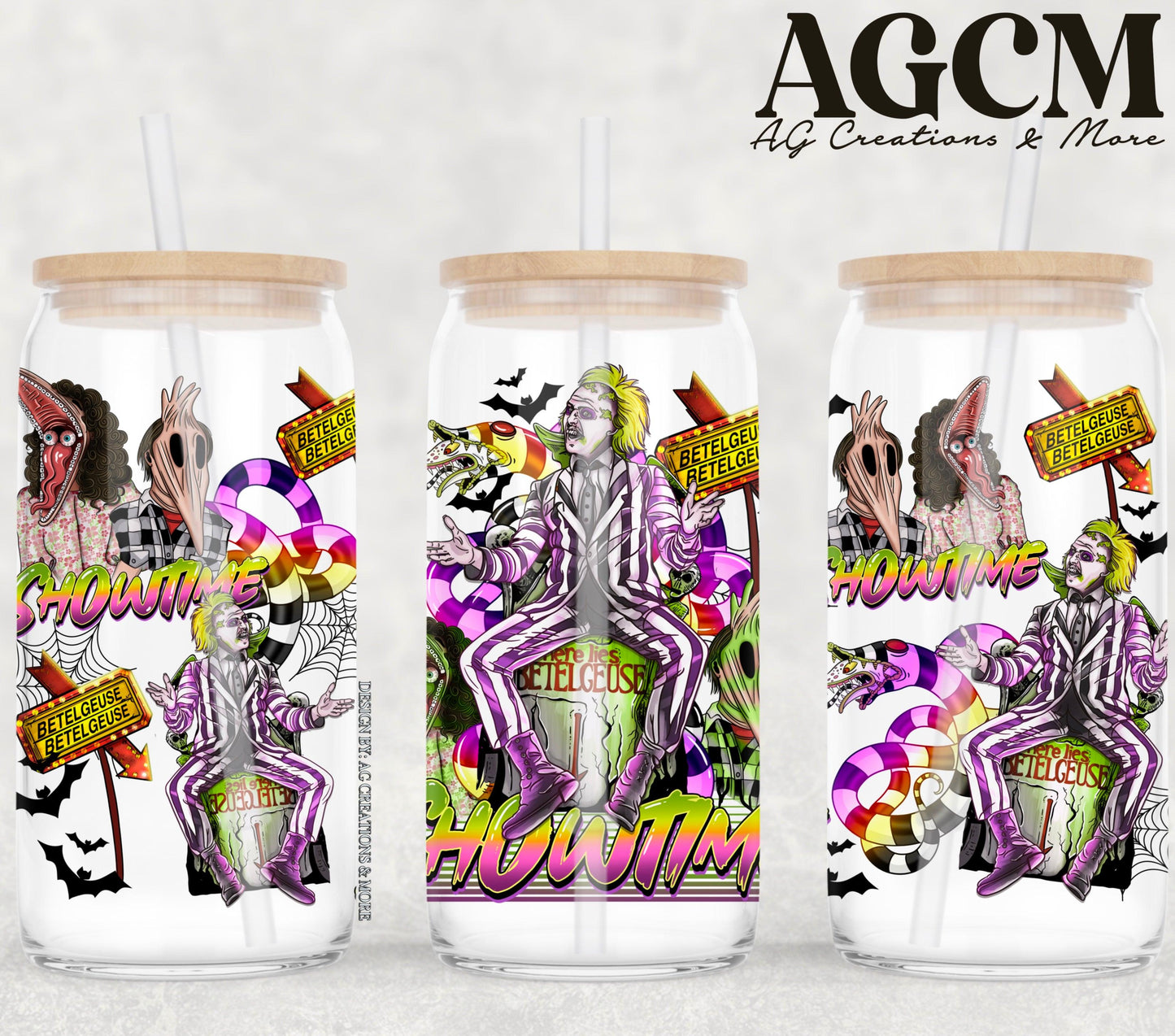 Showtime 16 oz libby