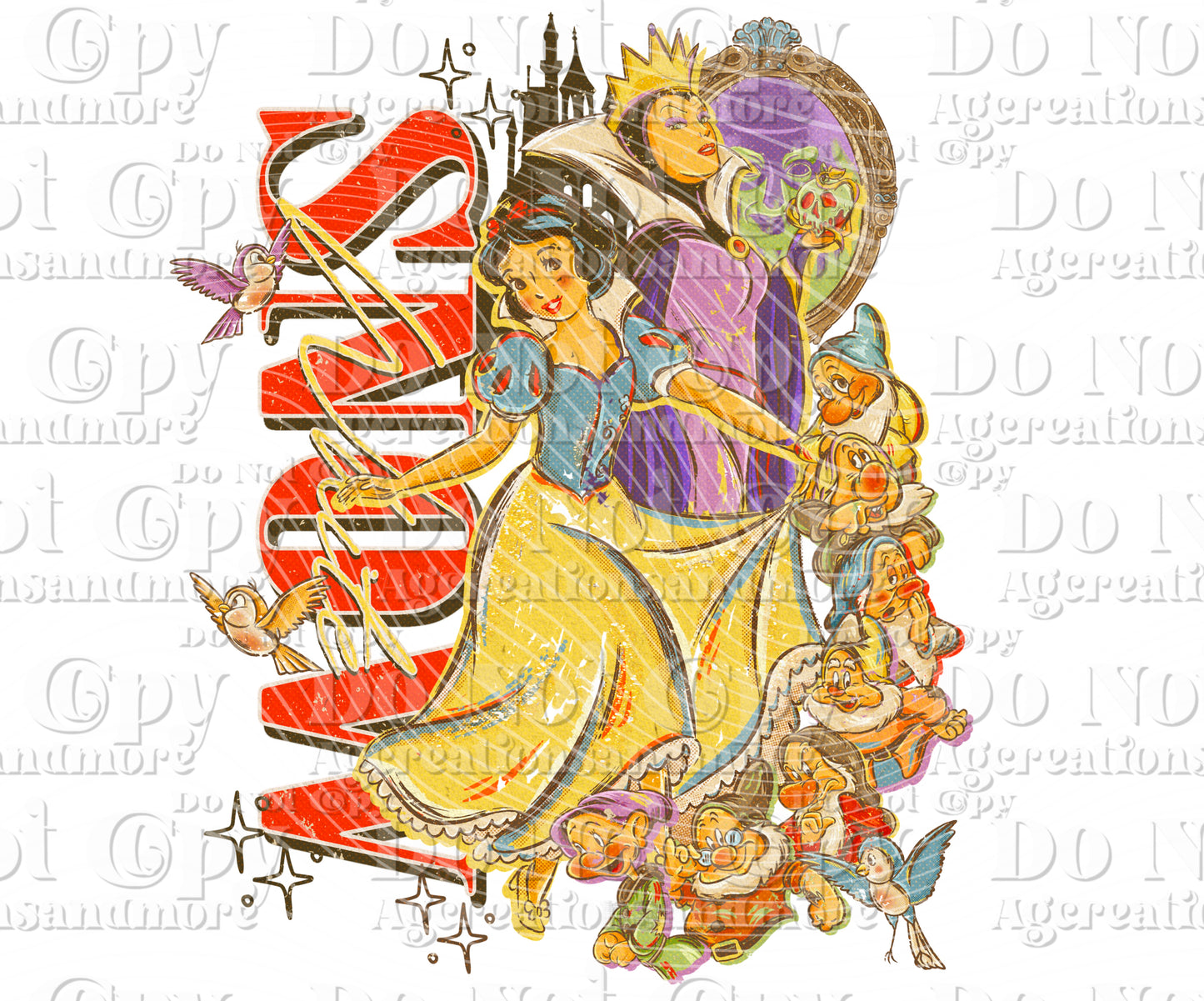 1937 princess digital download png