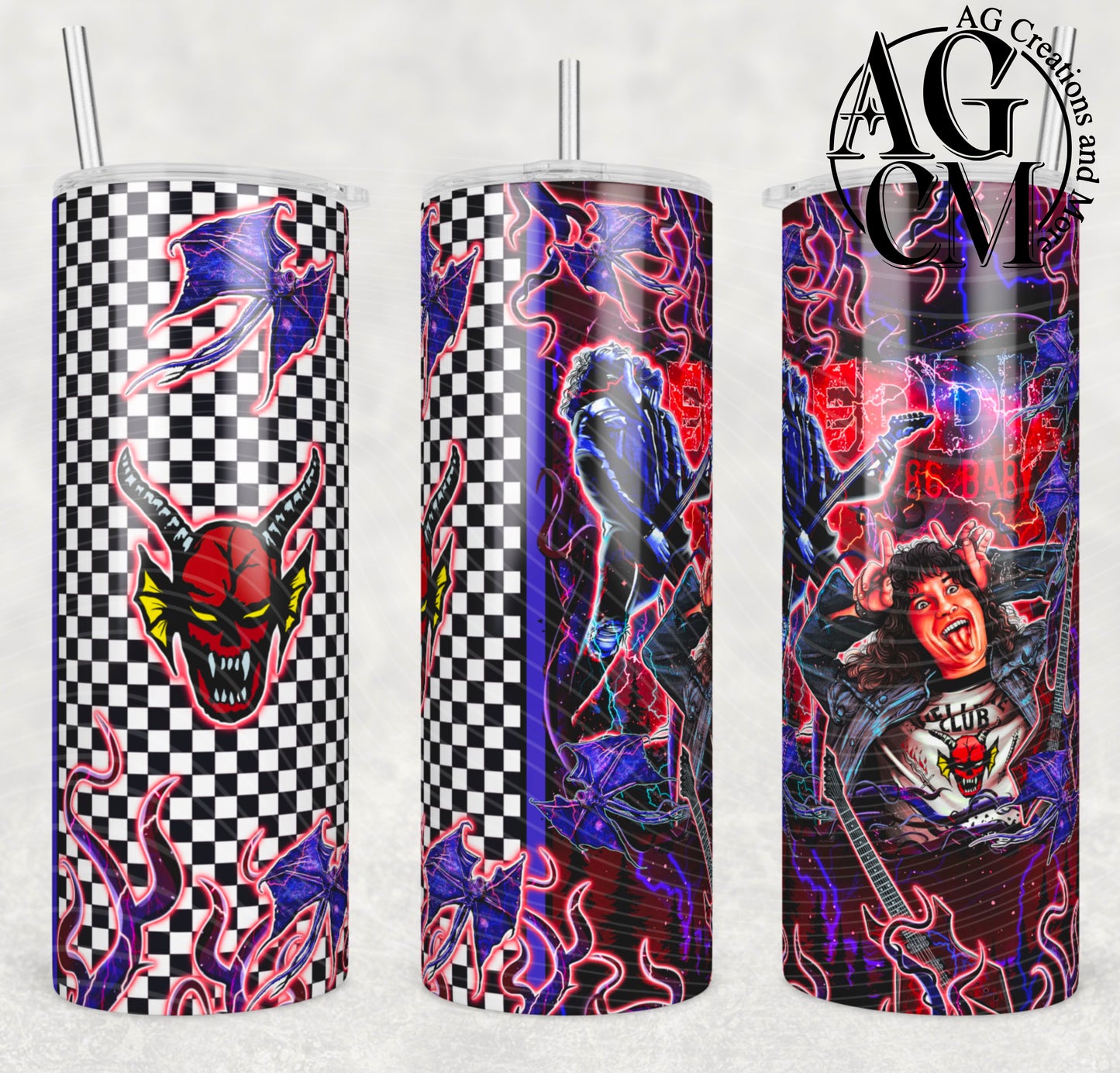 Eddie 86 Baby 20oz Tumbler Digital Download PNG