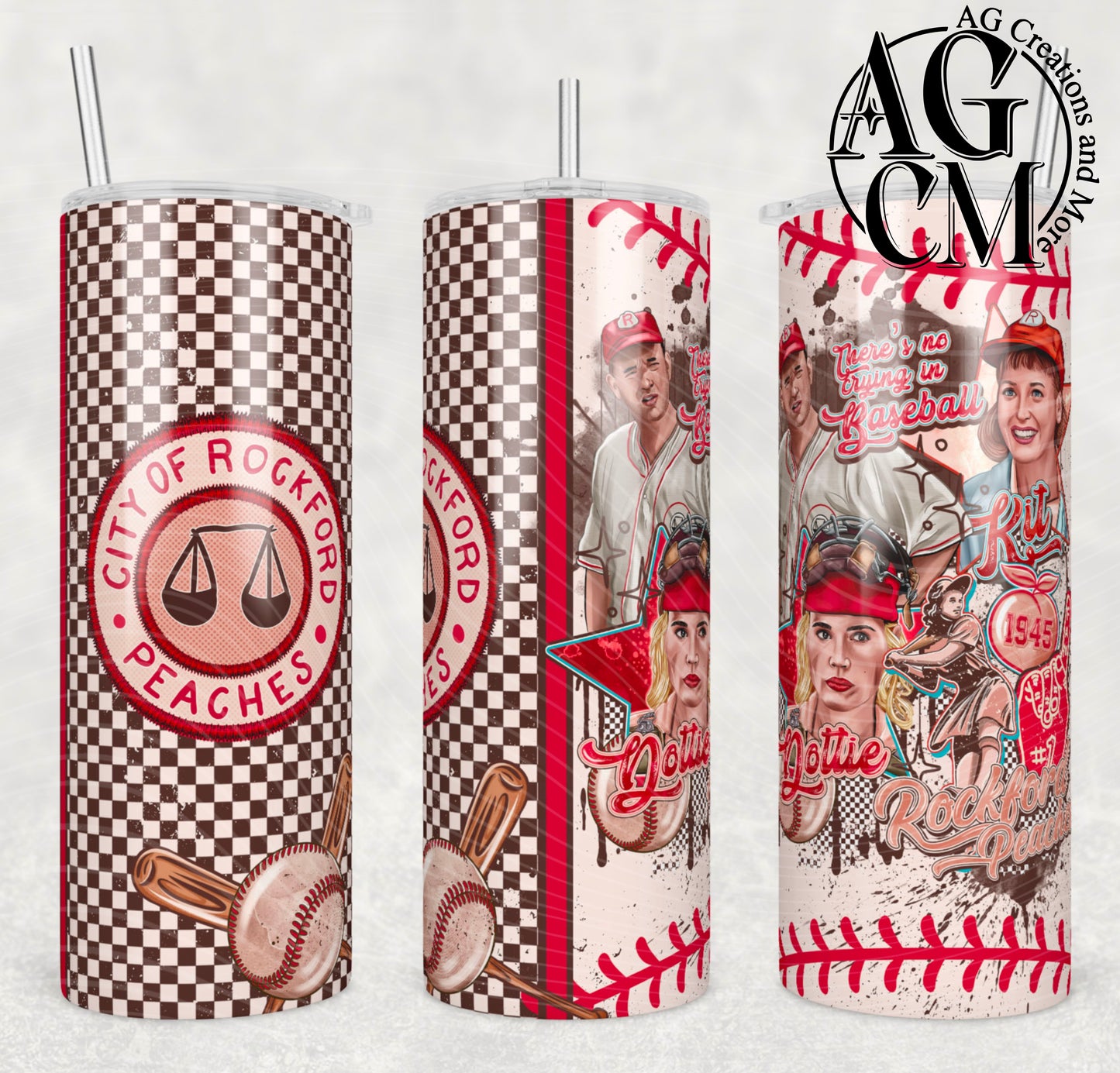 League Of Her Own 20oz Tumbler Digital Download PNG