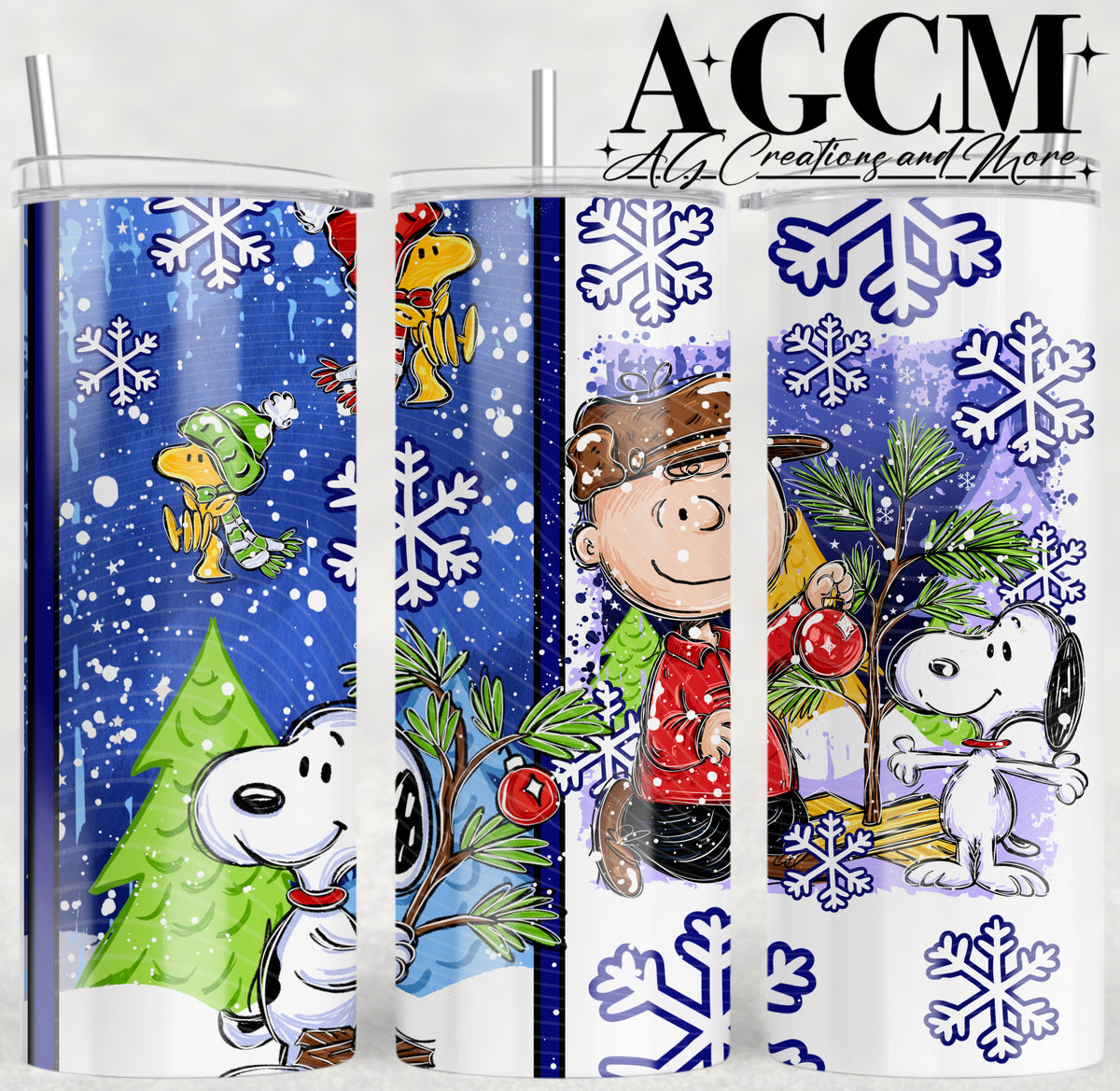 CB Christmas Tree 20oz Tumbler Design | Instant PNG Digital File