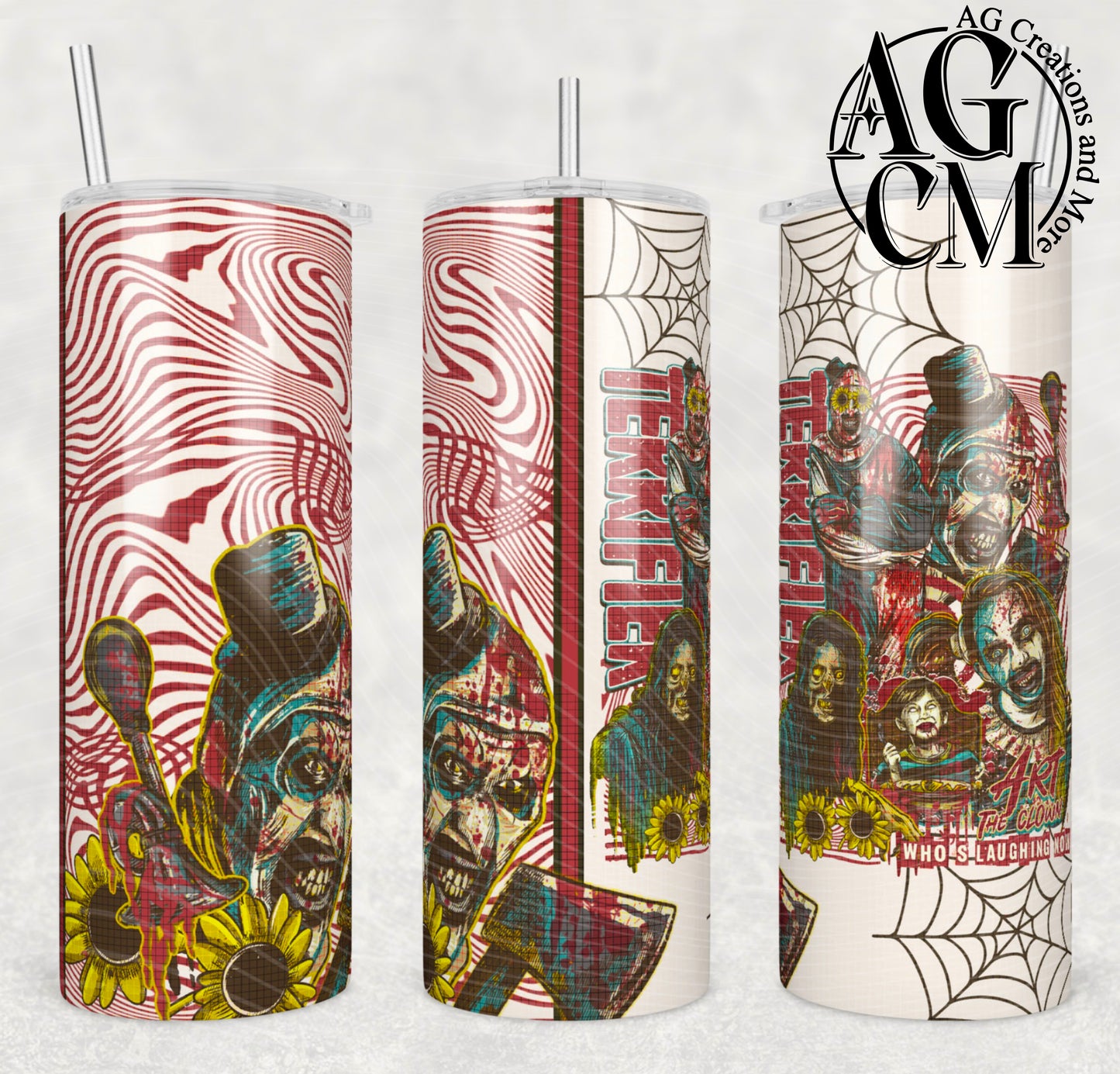 Art Vintage Horror 20oz Tumbler Digital Download PNG