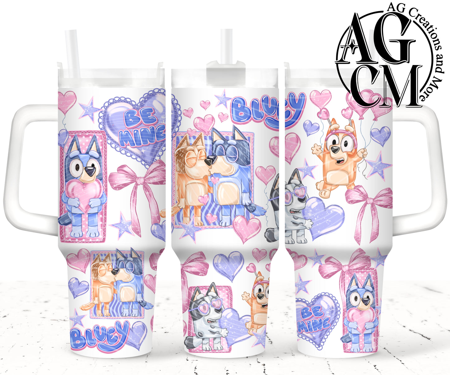 Be Mine 40oz Tumbler Digital Png