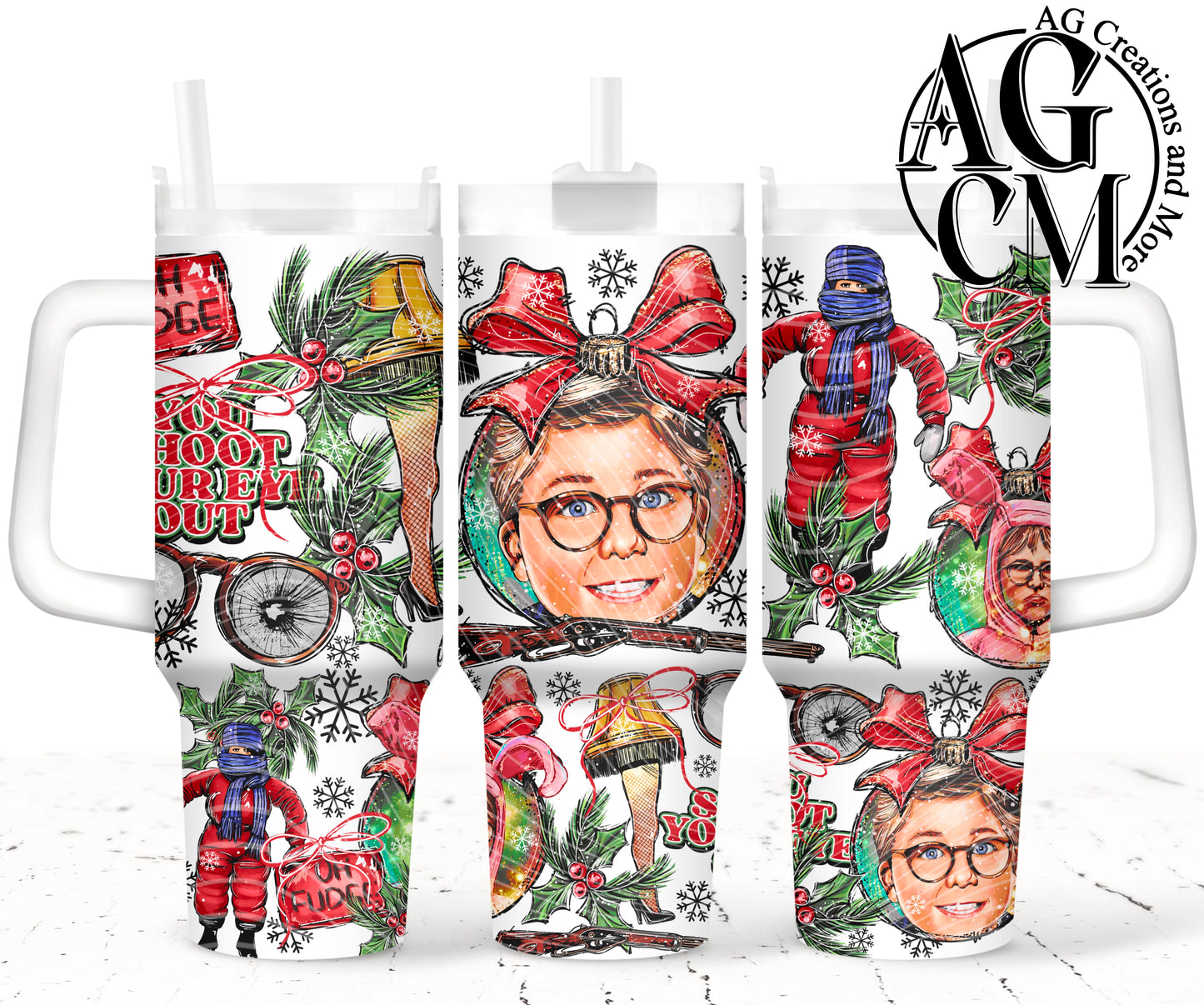 Oh Fudge 40oz Tumbler Digital Png