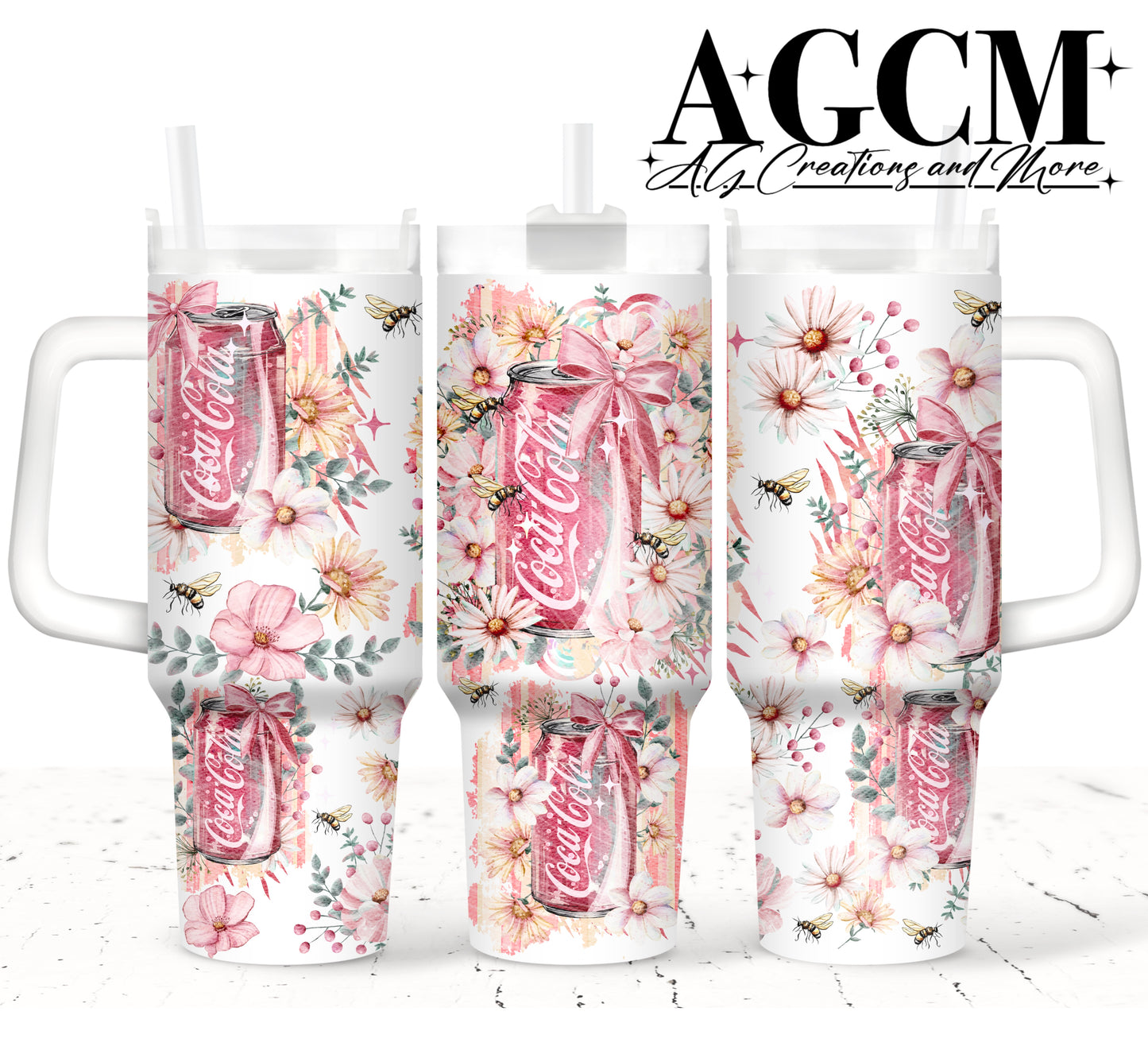 Girly Drink cc 40oz Tumbler Digital