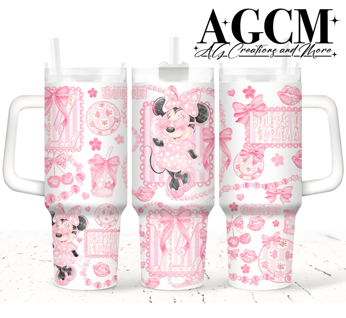 Glamour 40oz Tumbler Digital