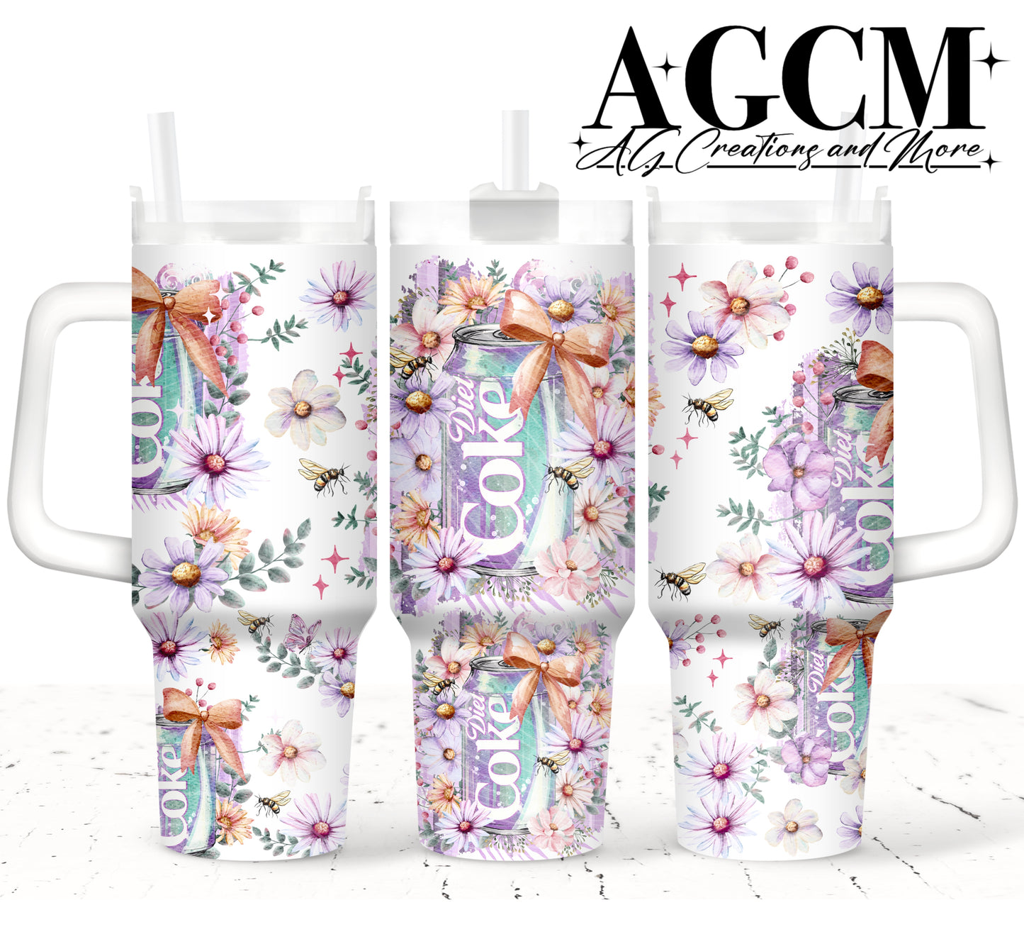 Girly Drink DC 40oz Tumbler Digital