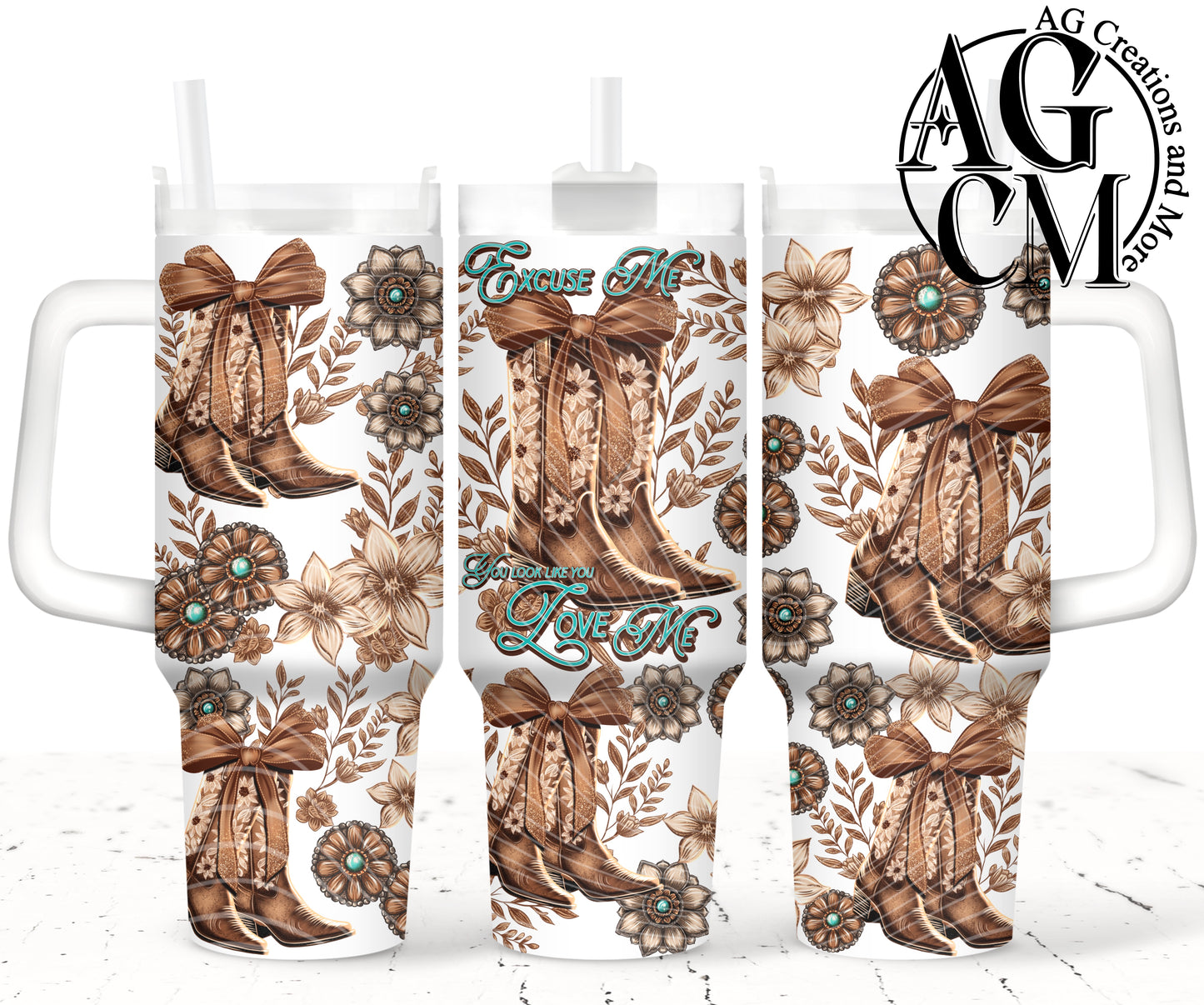 Excuse Me 40oz Tumbler Digital Png