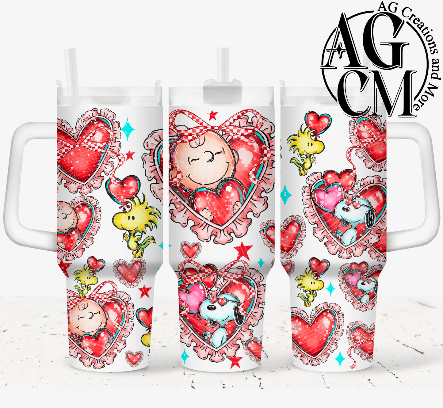 CB V-day 40oz Tumbler Digital