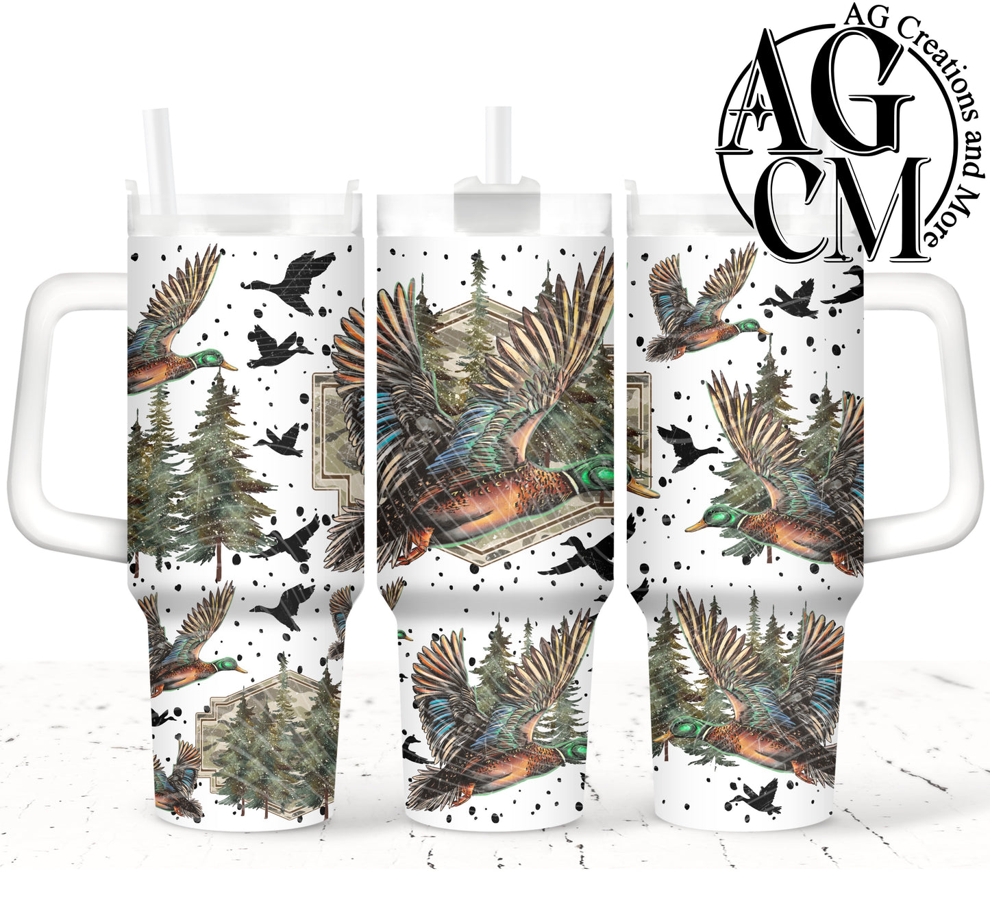 Mallard 40oz Tumbler Digital