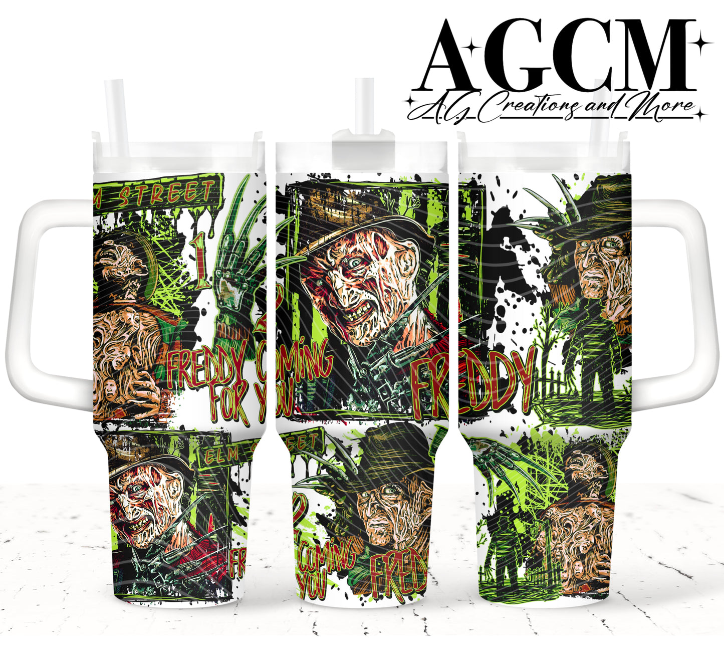 Elm Street 40oz Tumbler Digital