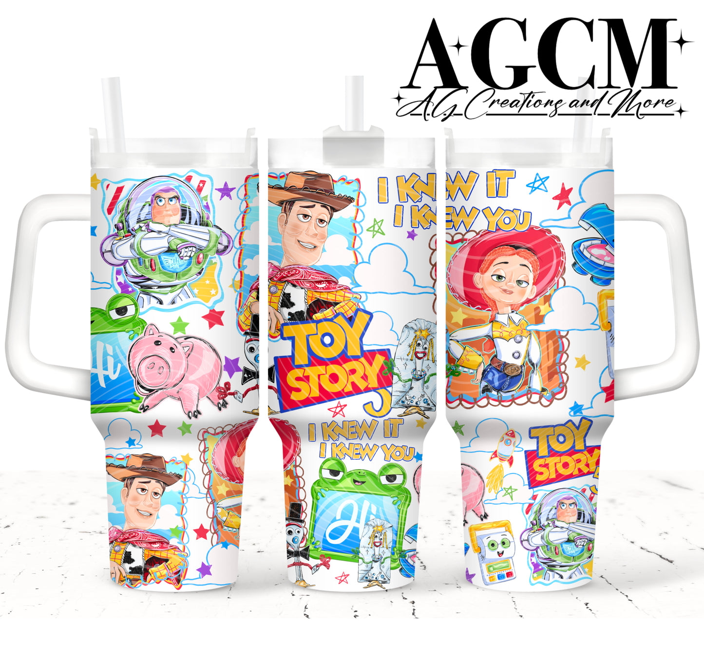 Cowgirl & friends 40oz Tumbler Digital