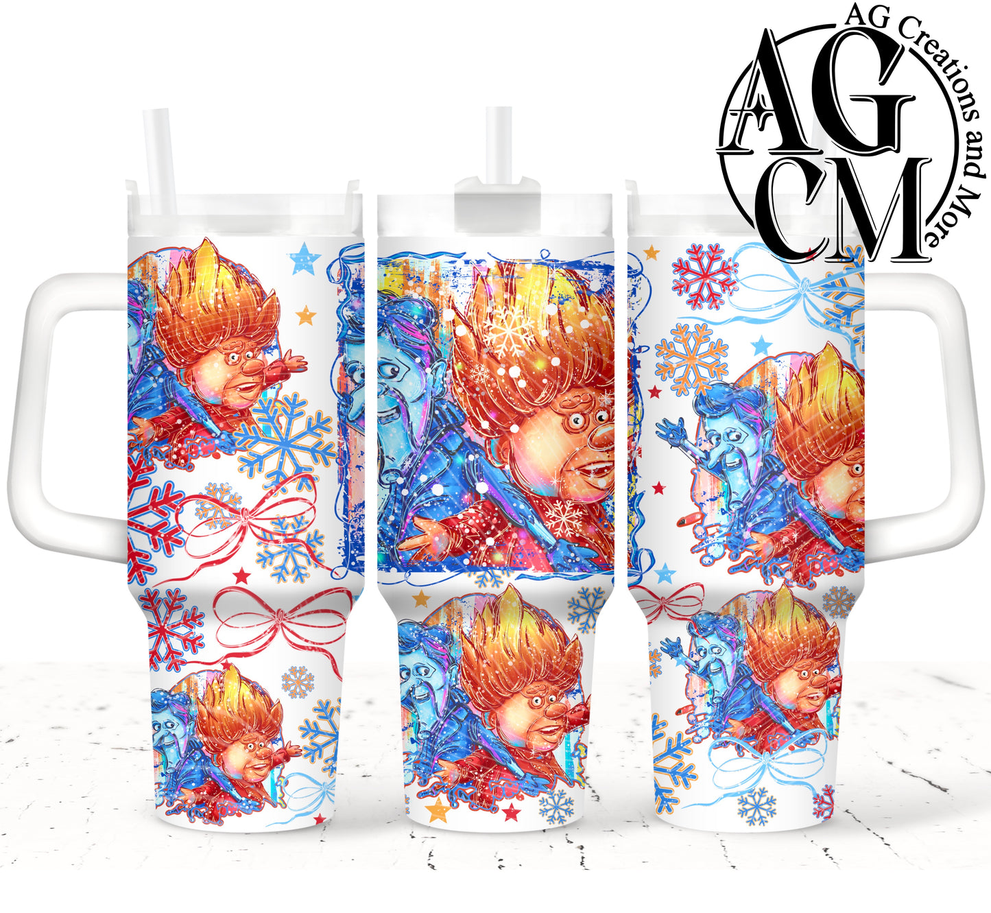 Hot and Cold Brothers 40oz Tumbler Digital