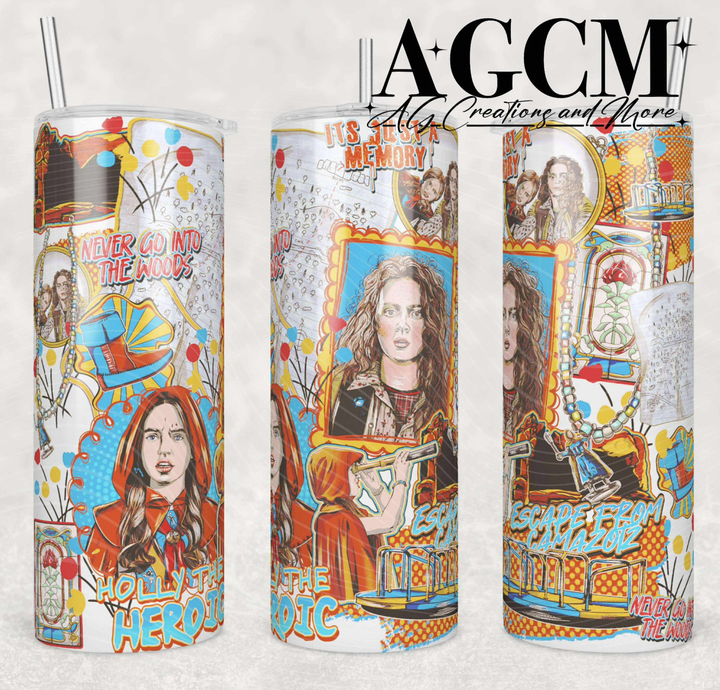 Never Go Into the Woods 20 0z Tumbler Digital Download PNG