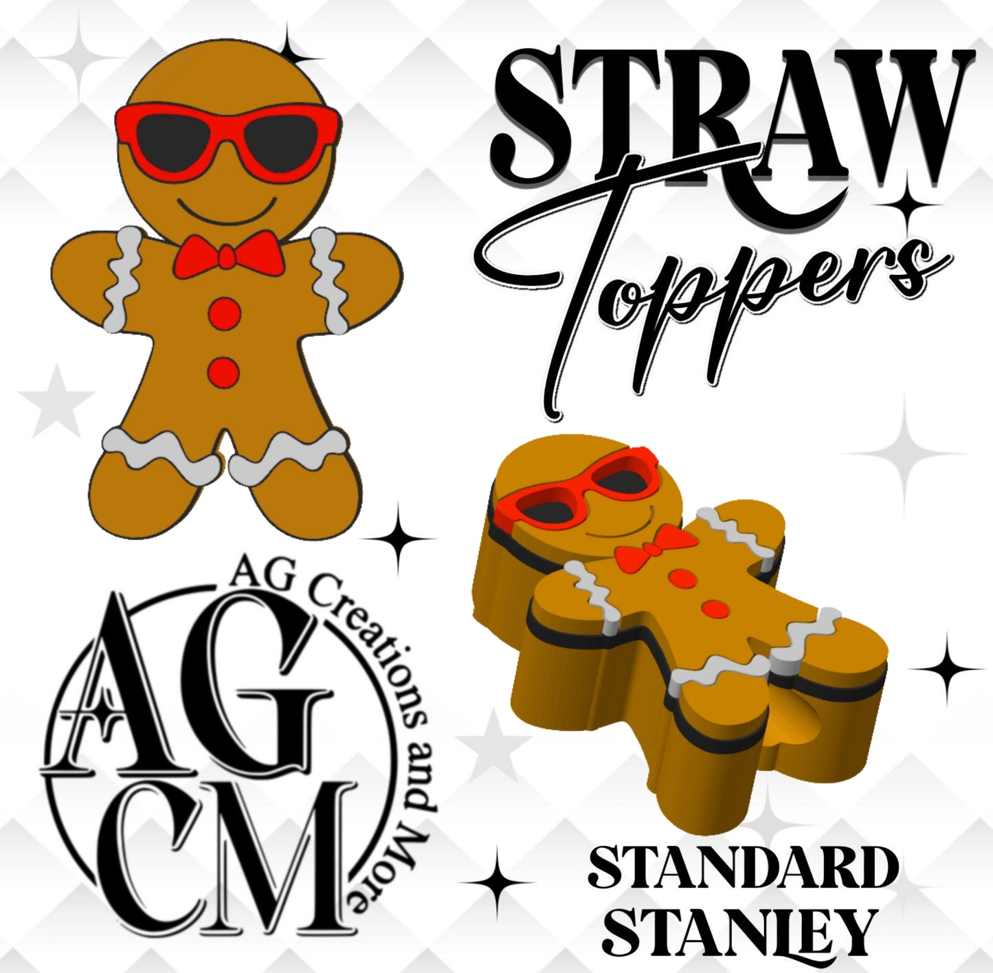 Gingerbread Man 3MF FILE