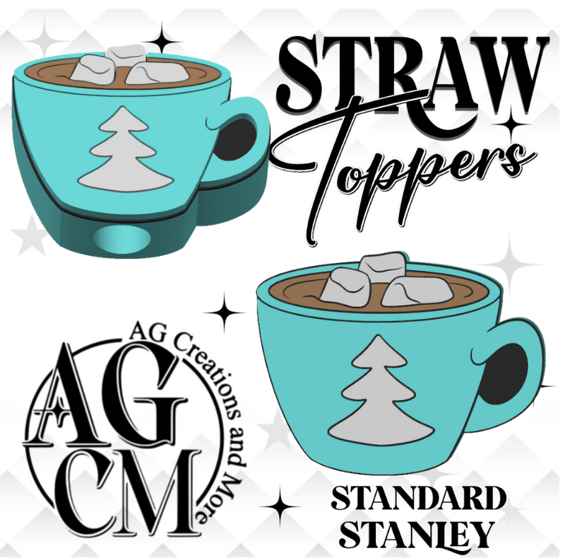 Tree Hot Cocoa Blue 3MF File