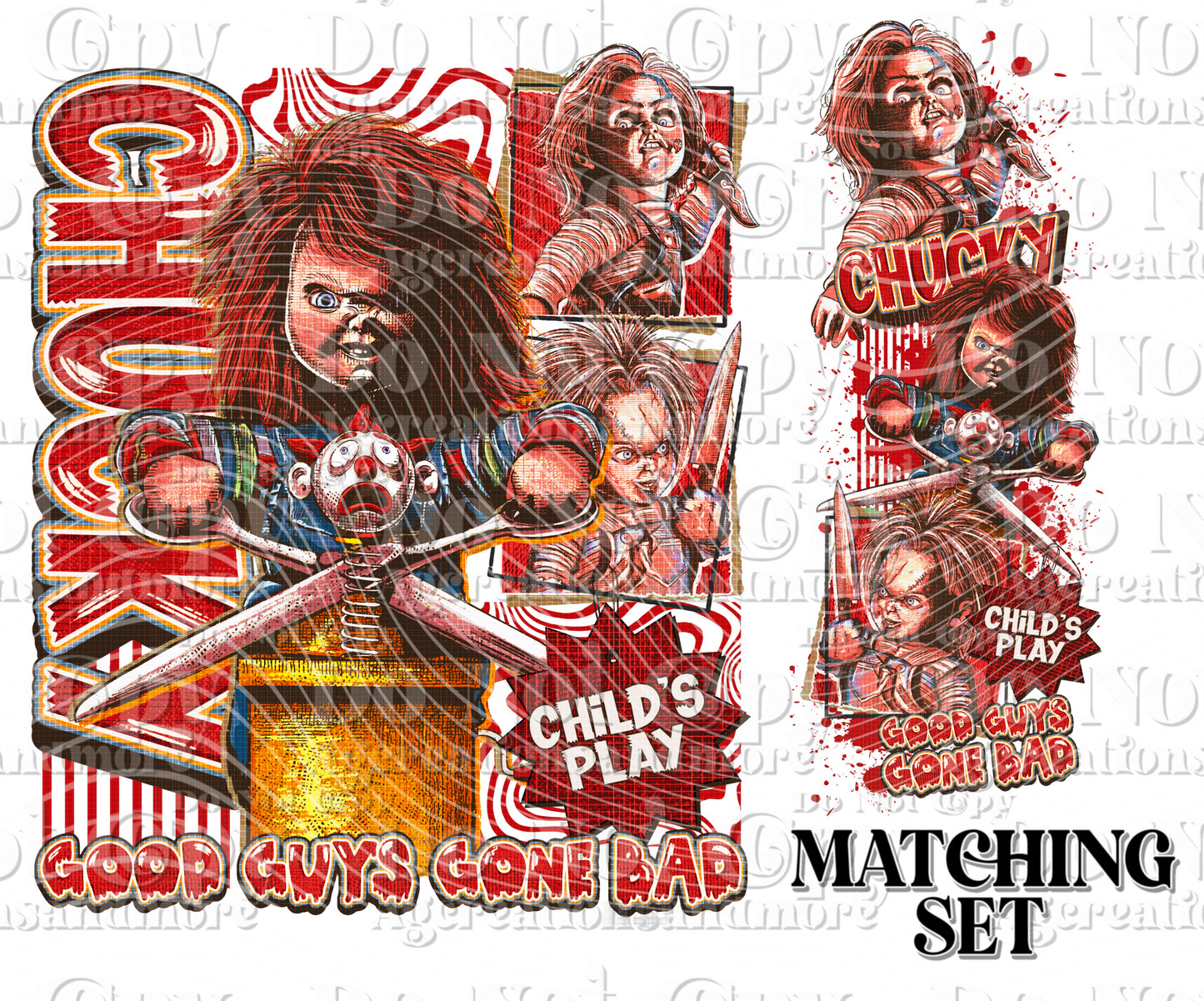 Good Guy Red Set digital download PNG