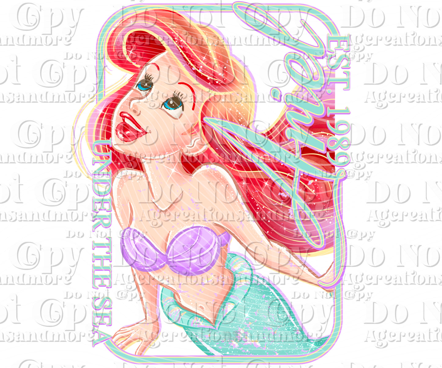 Under The Sea Digital Download PNG