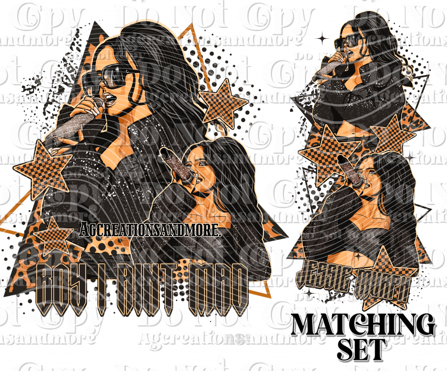 Blue Strips JM Digital Download PNG