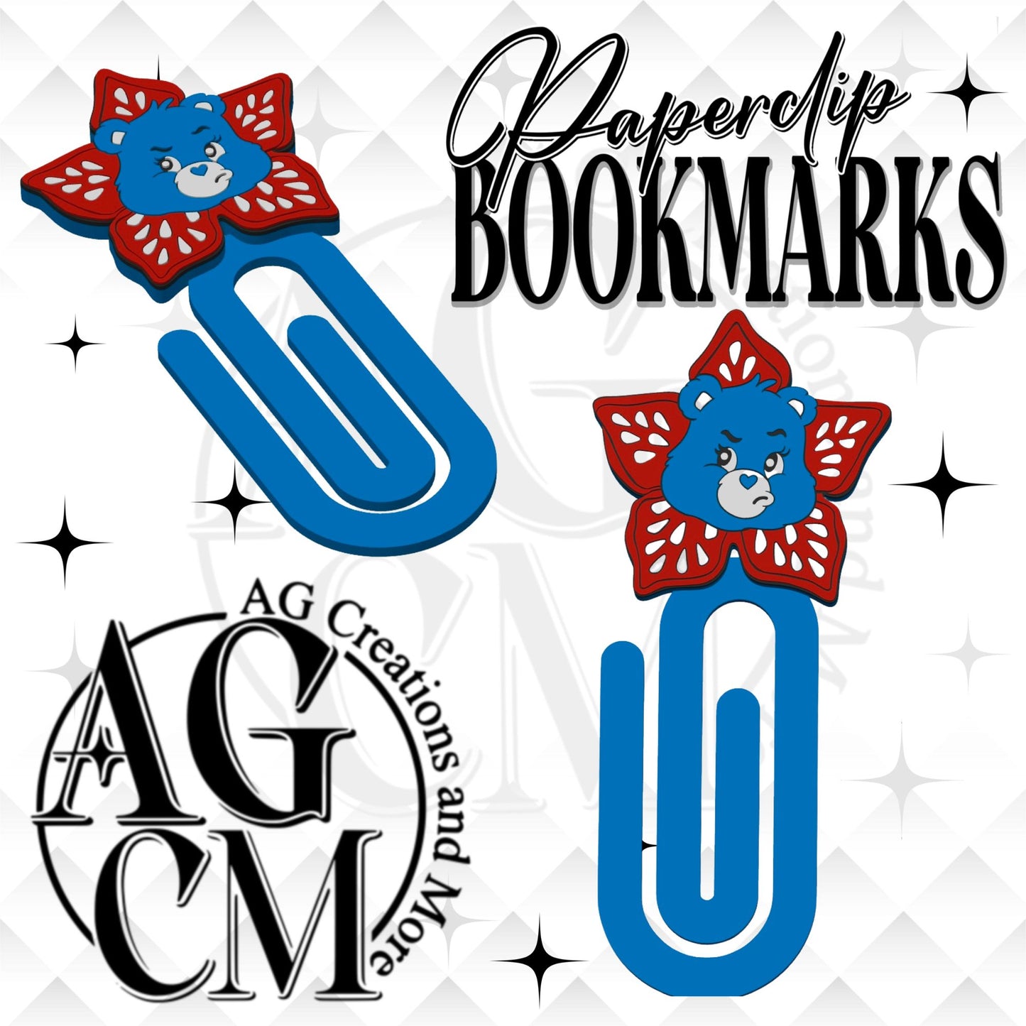 ST Care Bear Bookmarks Paperclips (wholesale)