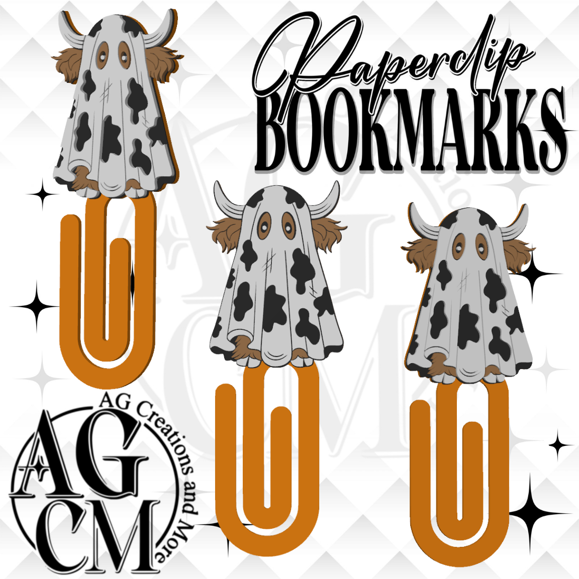 Boo yall 3D Bookmark/ Paperclip 3MF File