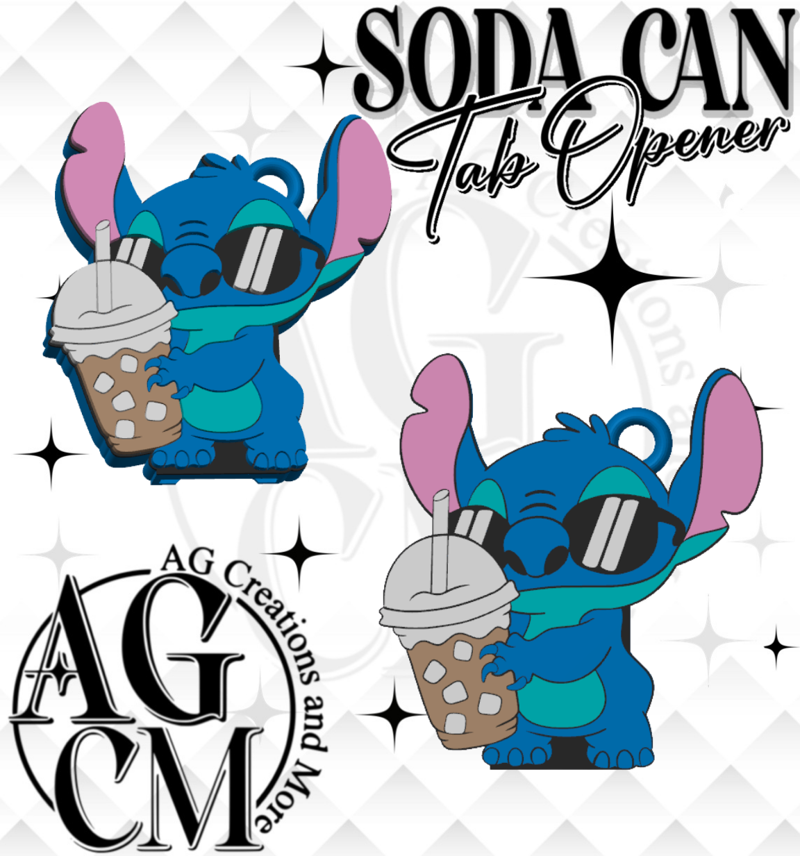 Blue Guy Coffee Tab Opener (wholesale singles)