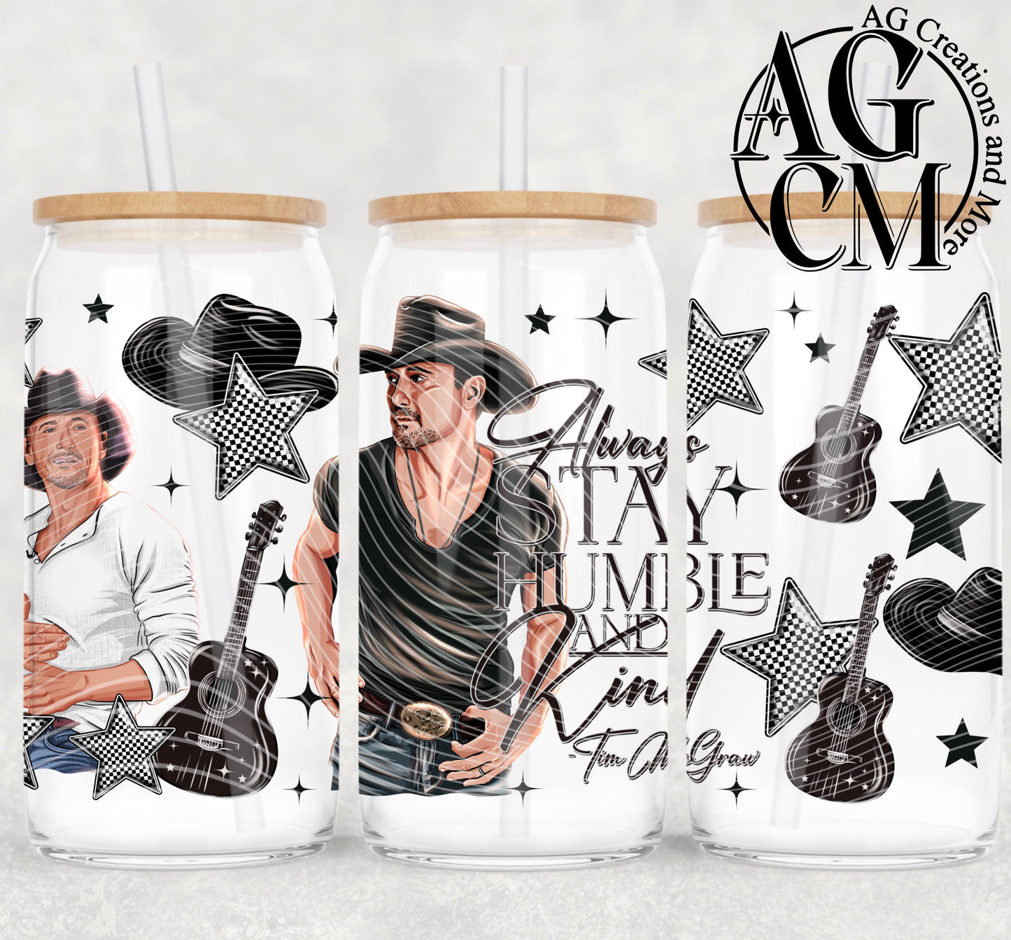 16oz humble and kind libby wrap PNG