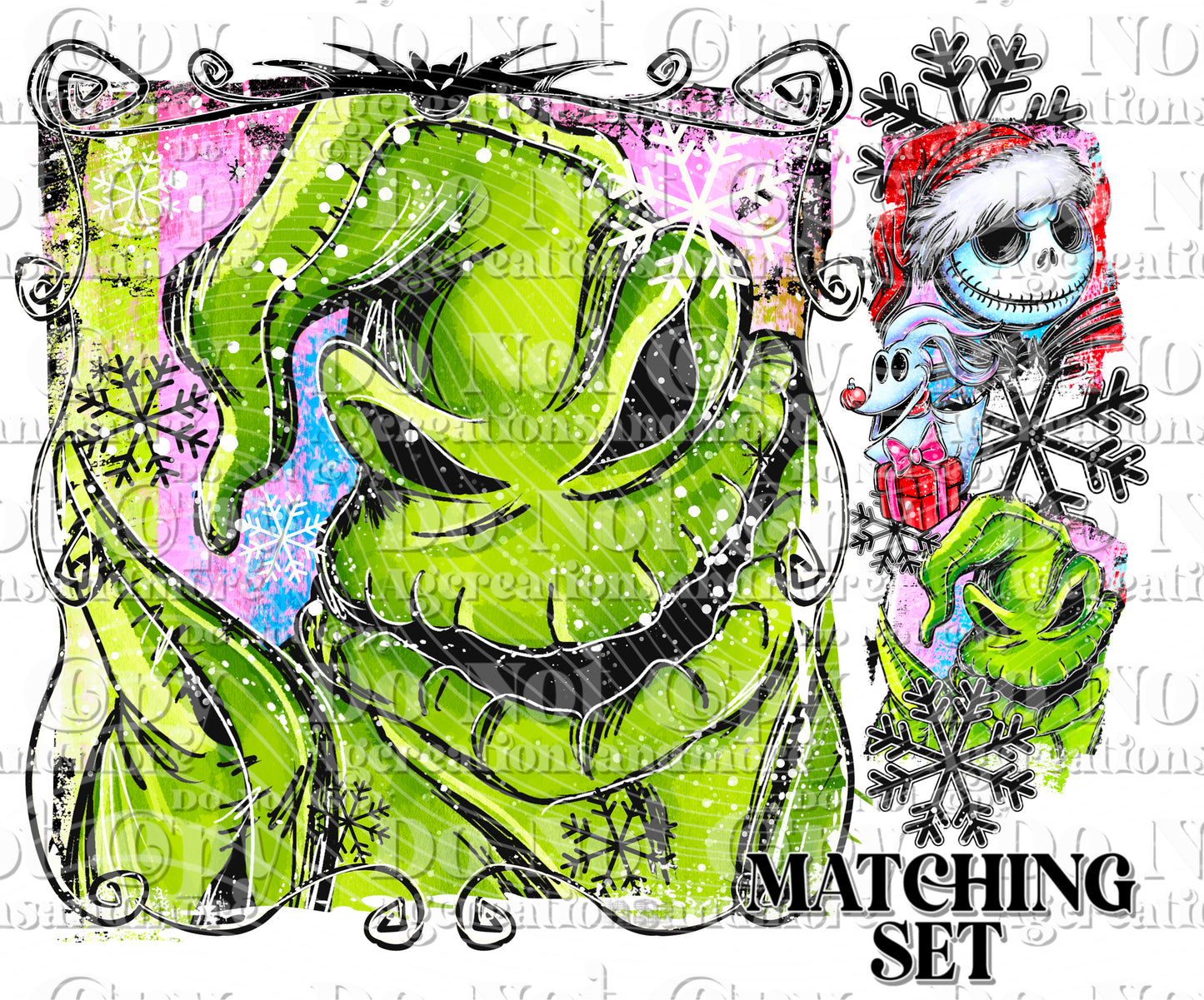 Oogie Set Digital Download PNG