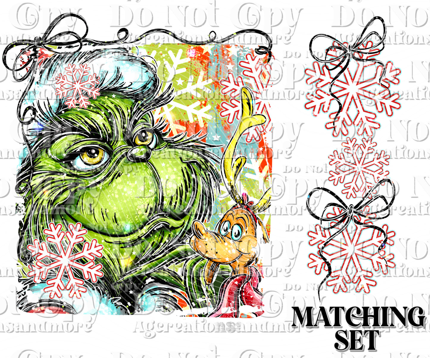 Green max Set Digital Download PNG