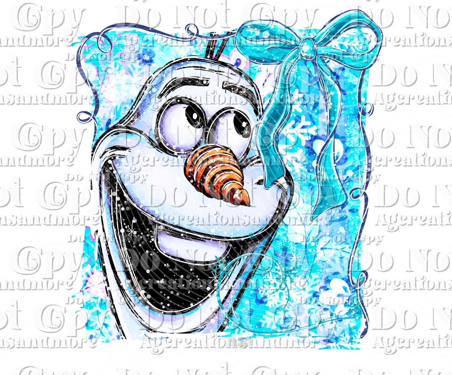 Snowman Digital Download PNG