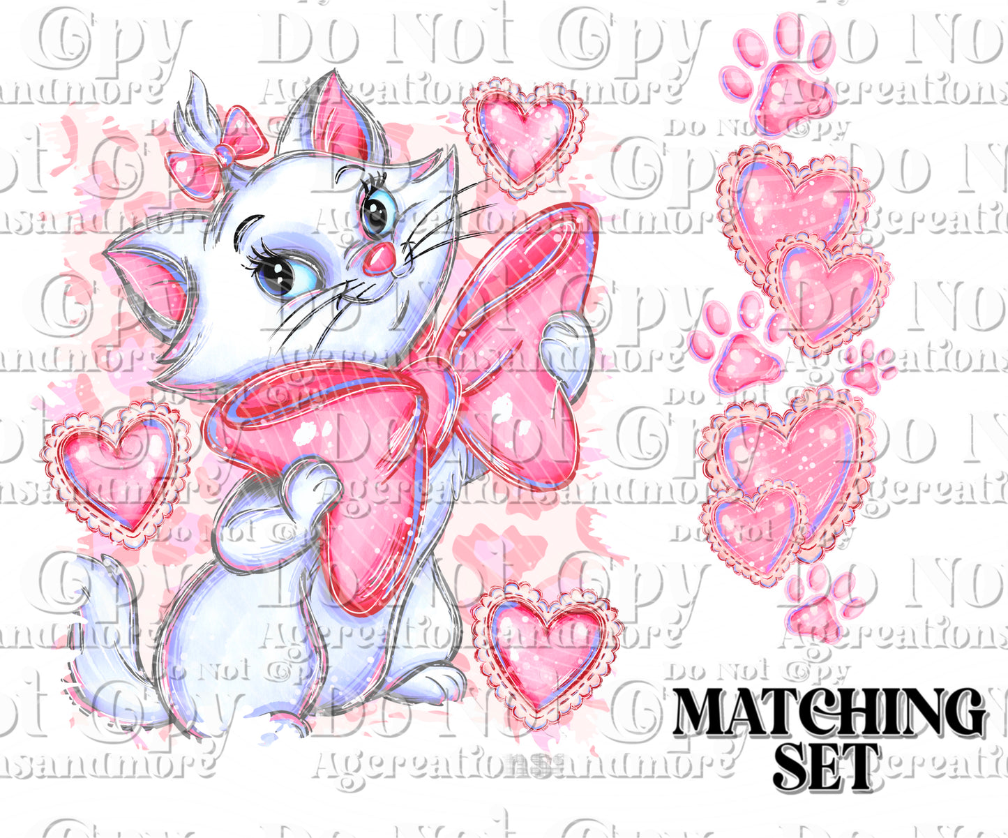 Valentine Marie sleeve set Digital Download