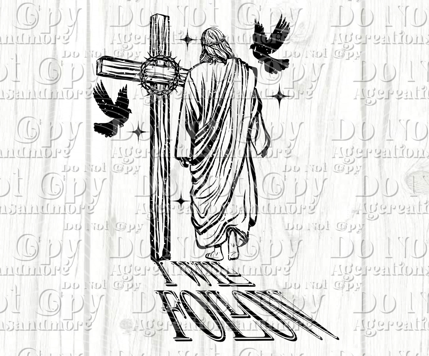 I will follow Digital Download PNG