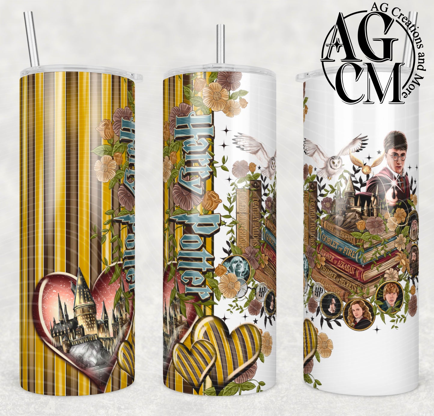 20oz Wzard Books hufflebuff Tumbler Digital Download PNG