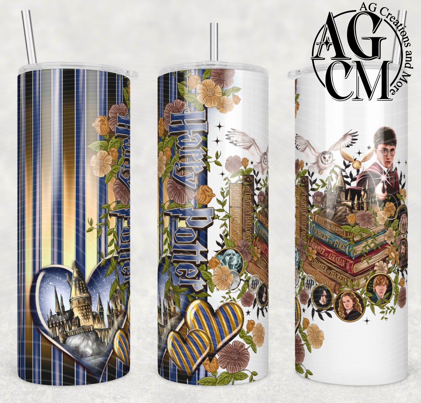 20oz Wizard Books ravenclaw Tumbler Digital Download PNG