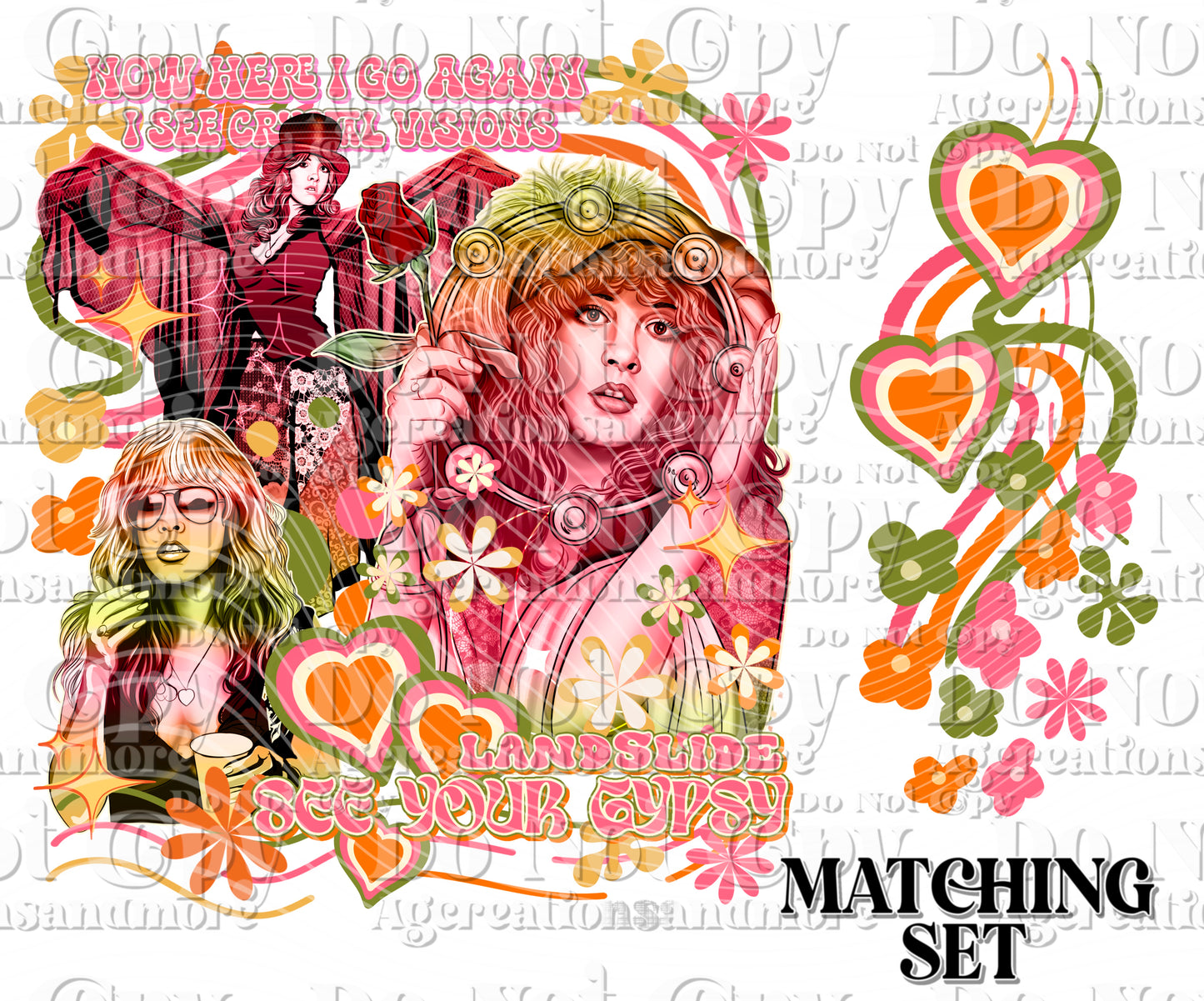 Gypsy set Digital Download PNG