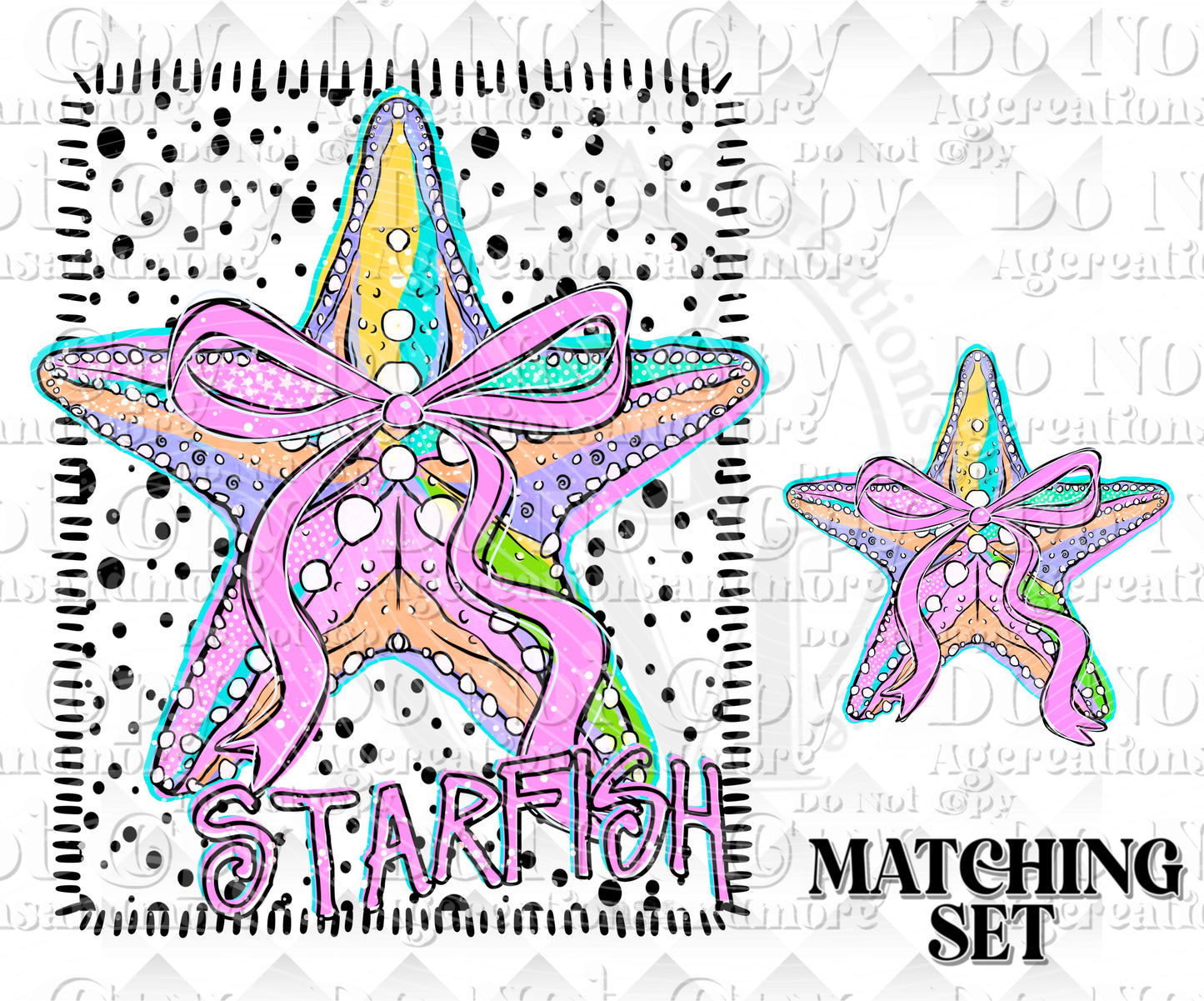 Starfish Digital Download png design