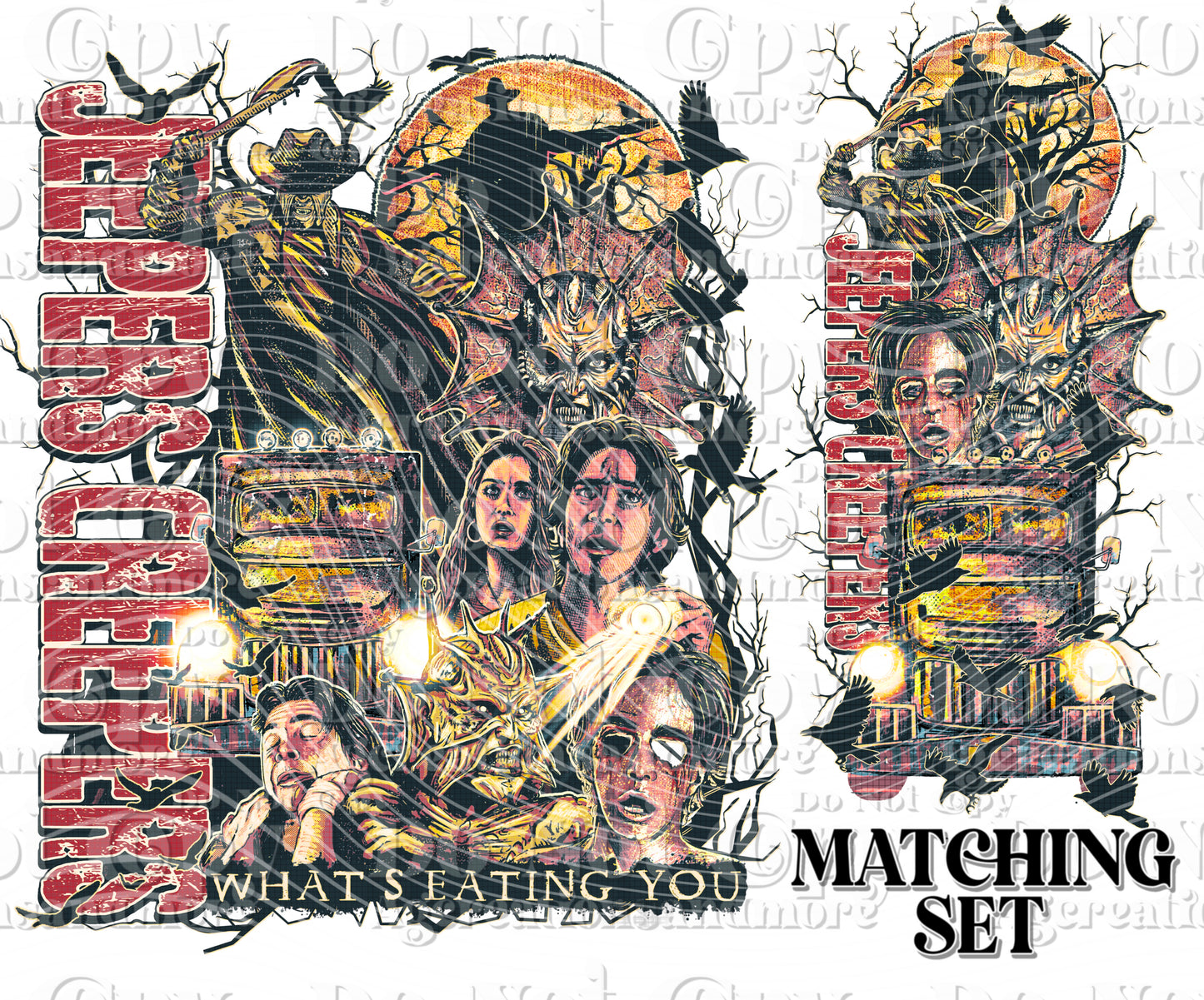 Creeper Set digital download PNG