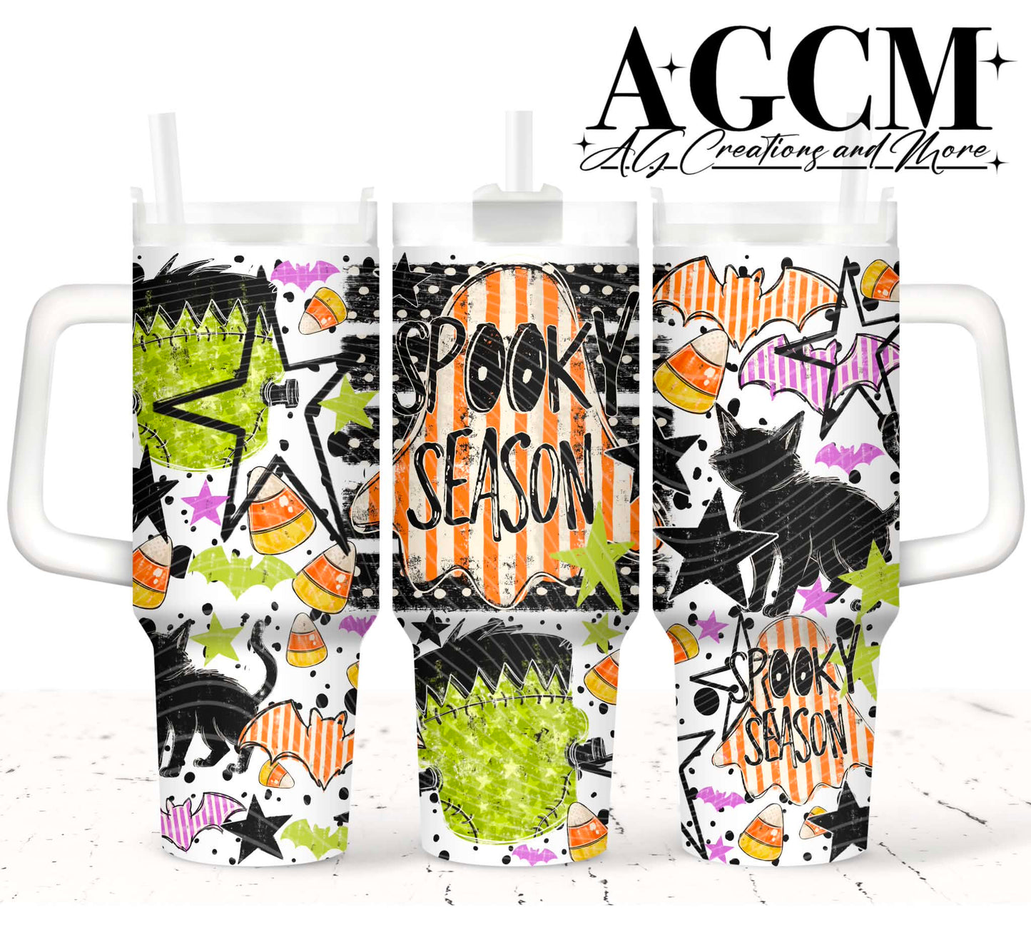 Spooky Season 40oz Tumbler Digital