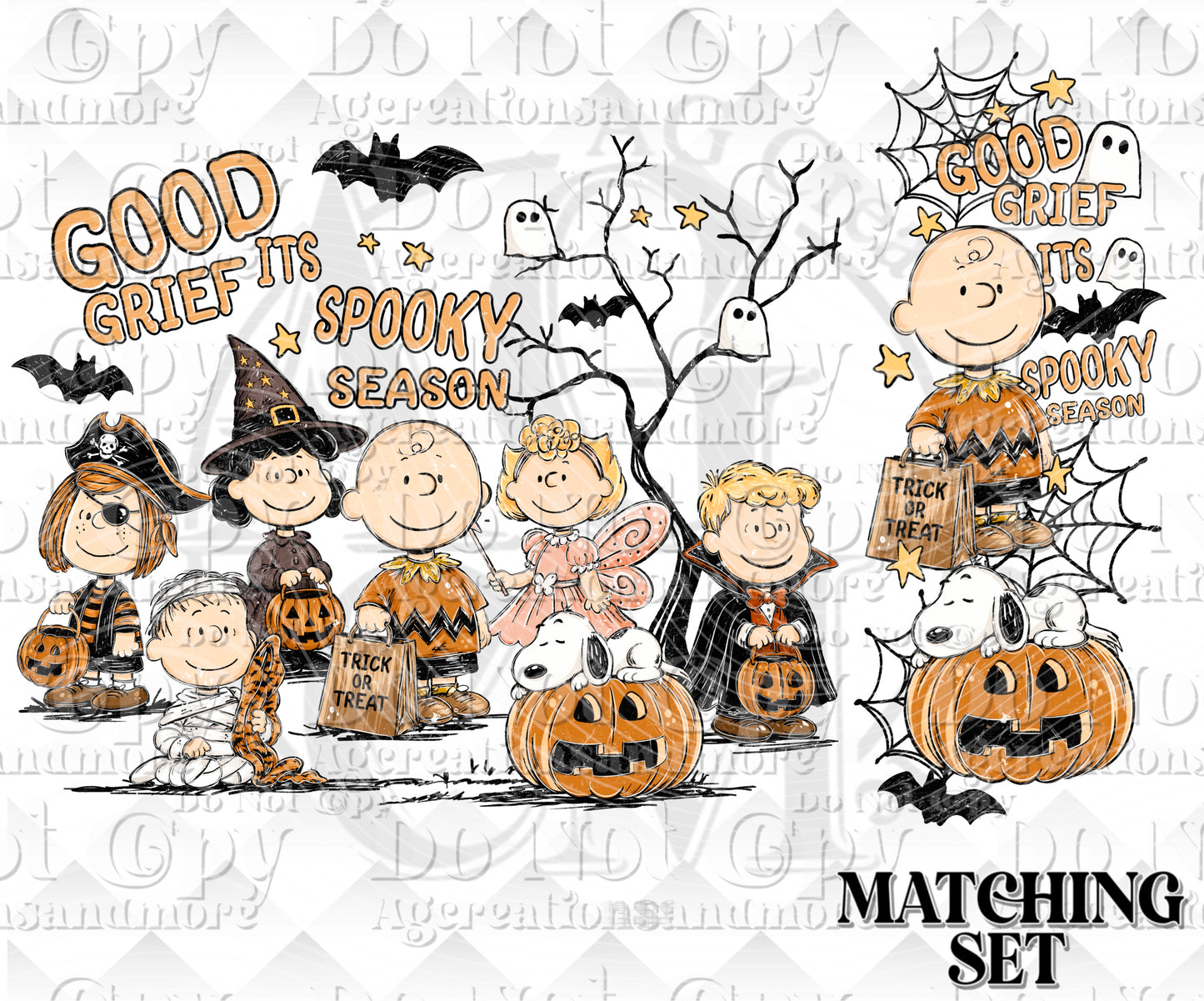Good grief distress set Digital Download png design