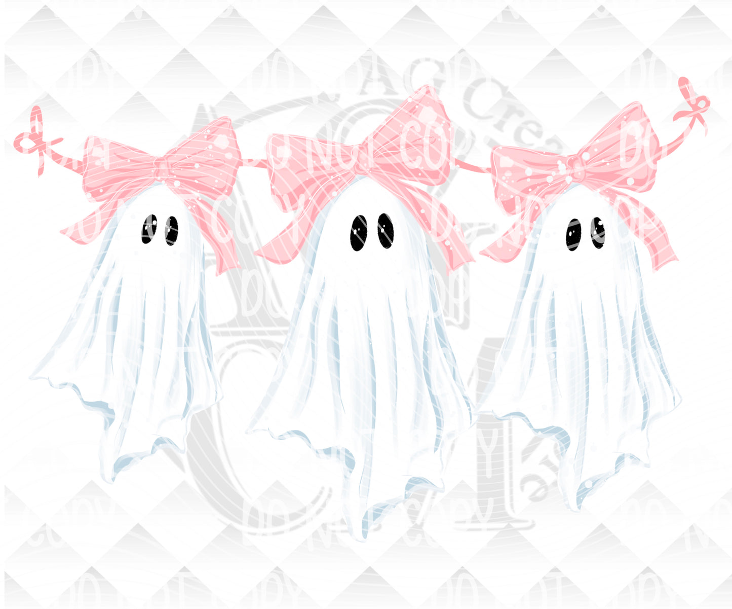 Floral ghost Digital Download png design