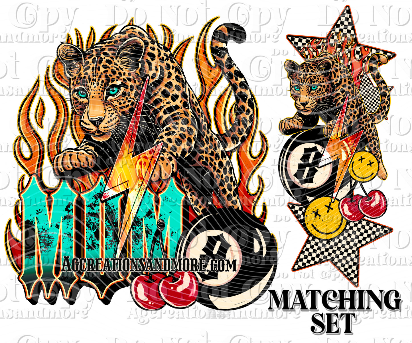 Leopard mom Leopard Digital Download PNG
