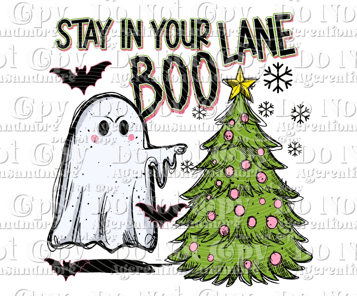 Stay in your lane, boo Digital Download PNG