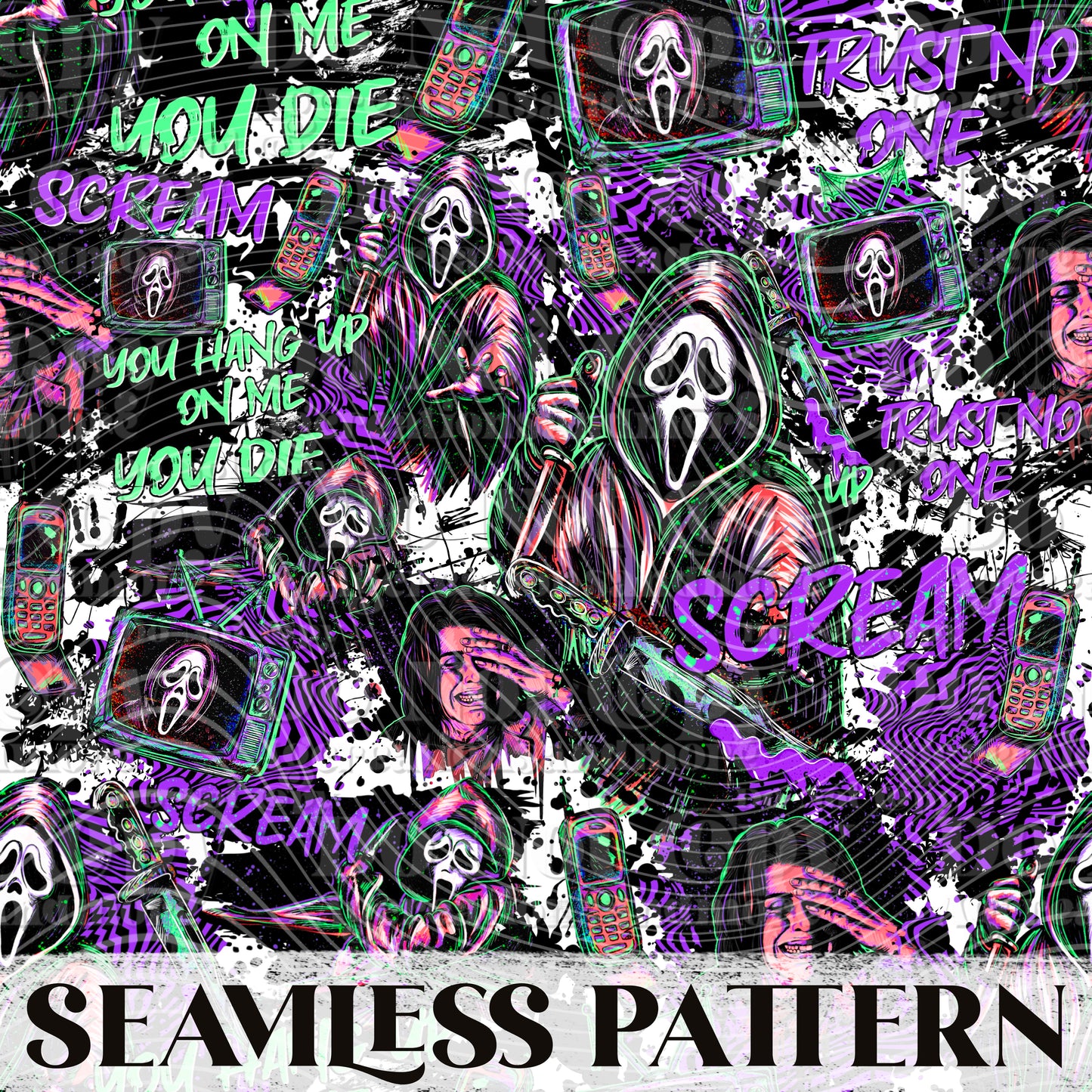 You hang up Seamless Pattern PNG