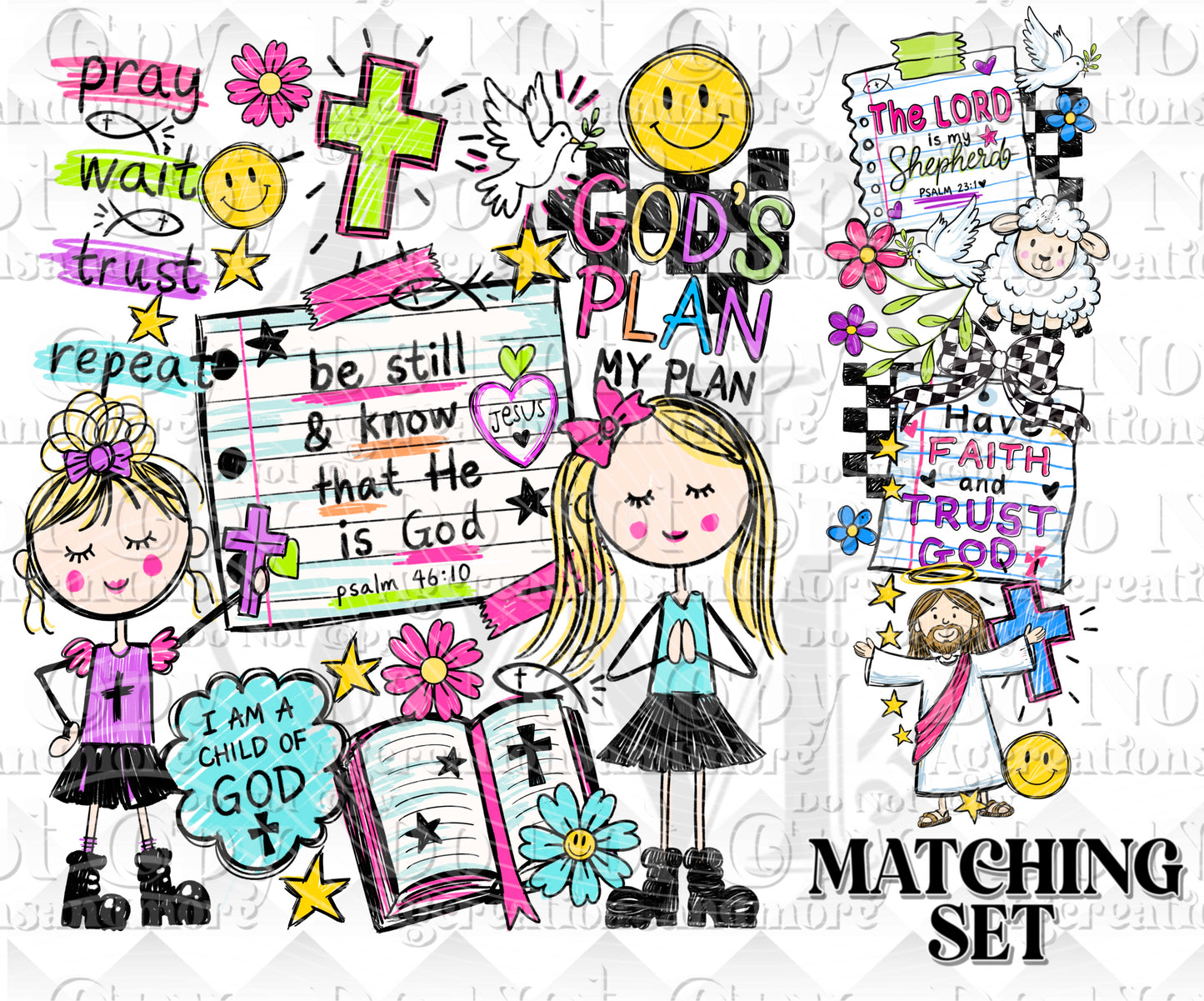 Be Still Digital Download png design