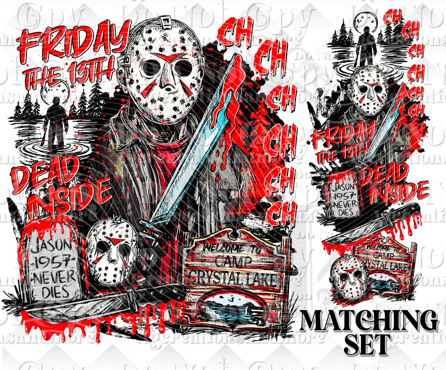 Dead Inside Digital Download png design