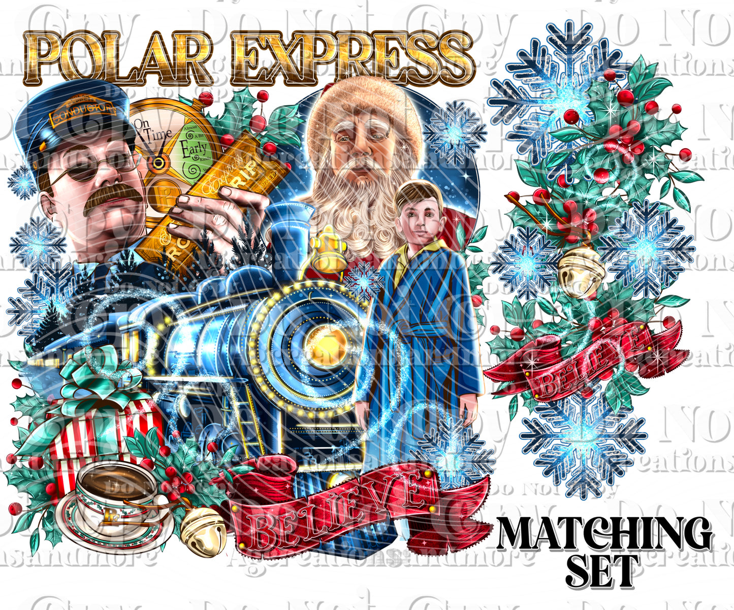 Believe Set Digital Download PNG