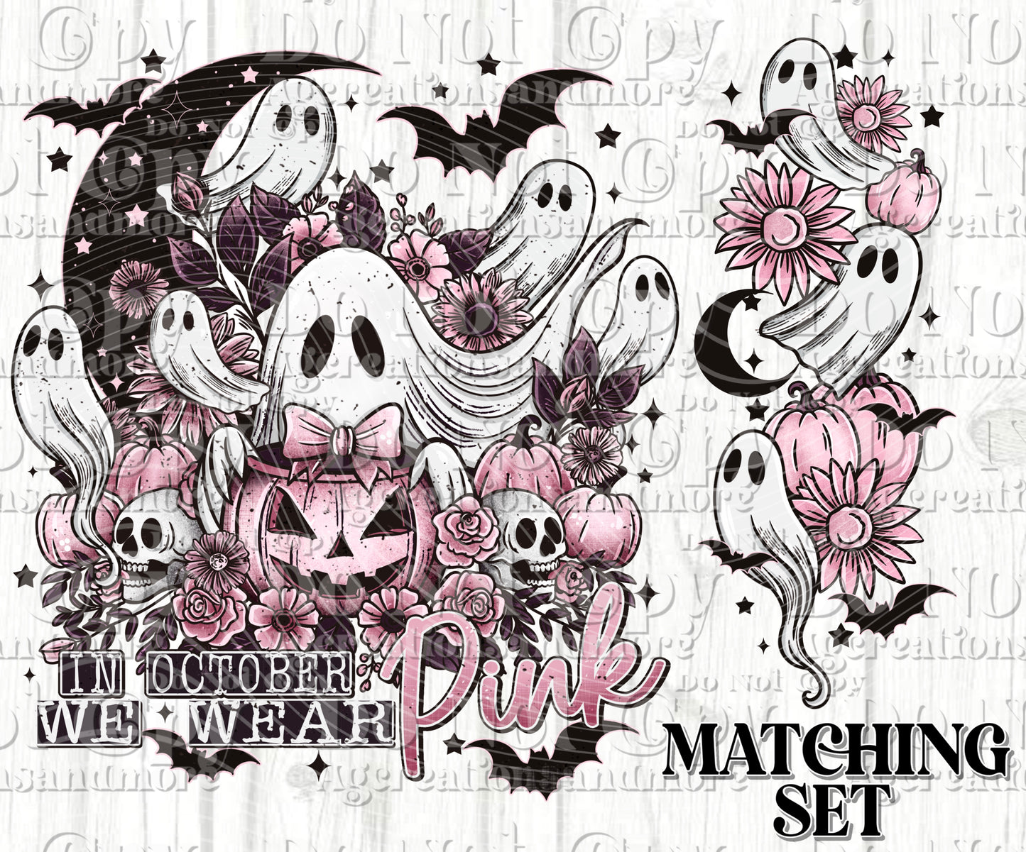 Breast cancer awareness, set Digital Download PNG